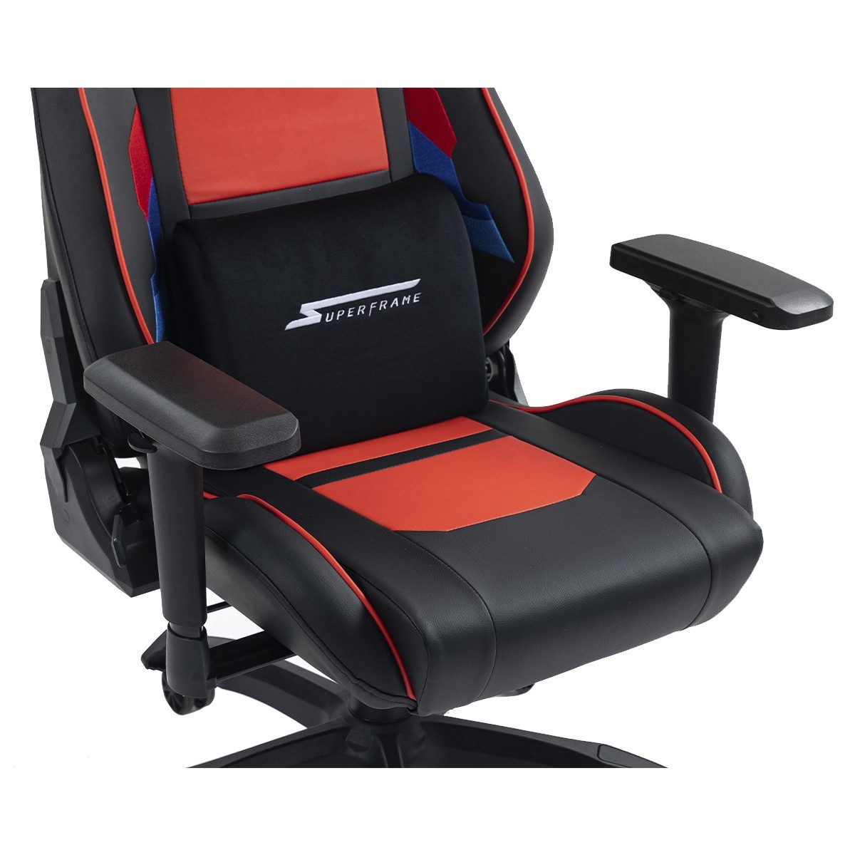 Cadeira Gamer SuperFrame Nitro, Reclinável, 4D, Preto e Vermelho, CSF-NITRO
