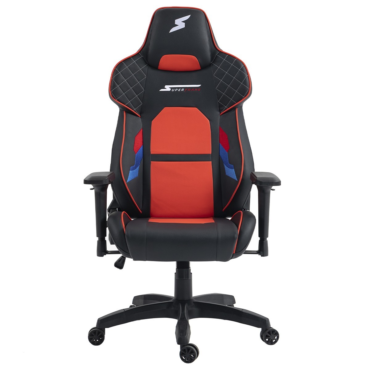 Cadeira Gamer SuperFrame Nitro, Reclinável, 4D, Preto e Vermelho, CSF-NITRO