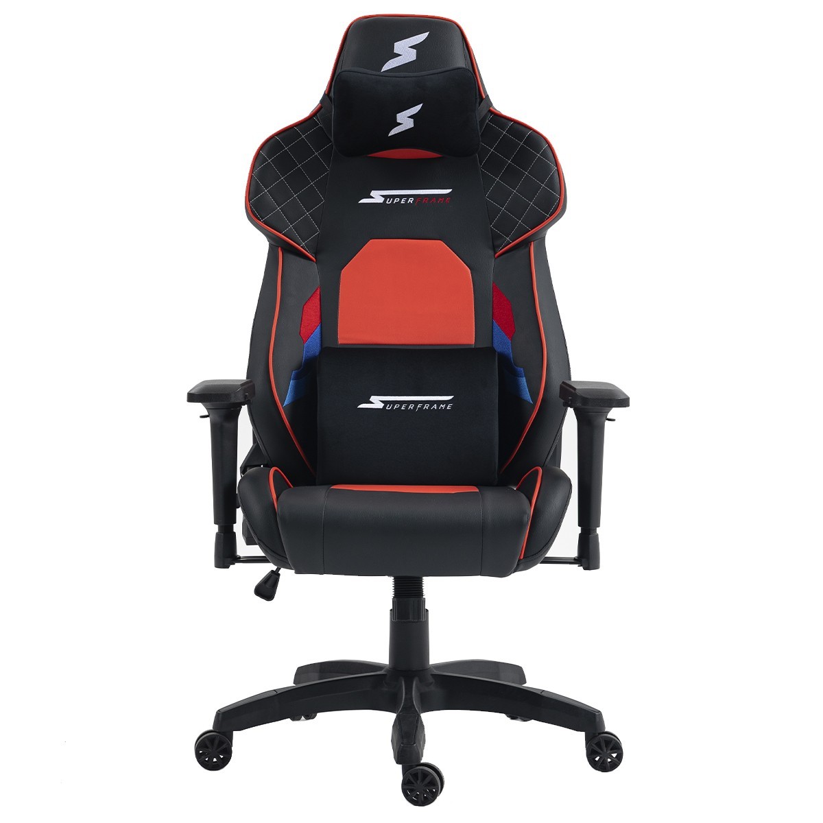Cadeira Gamer SuperFrame Nitro, Reclinável, 4D, Preto e Vermelho, CSF-NITRO