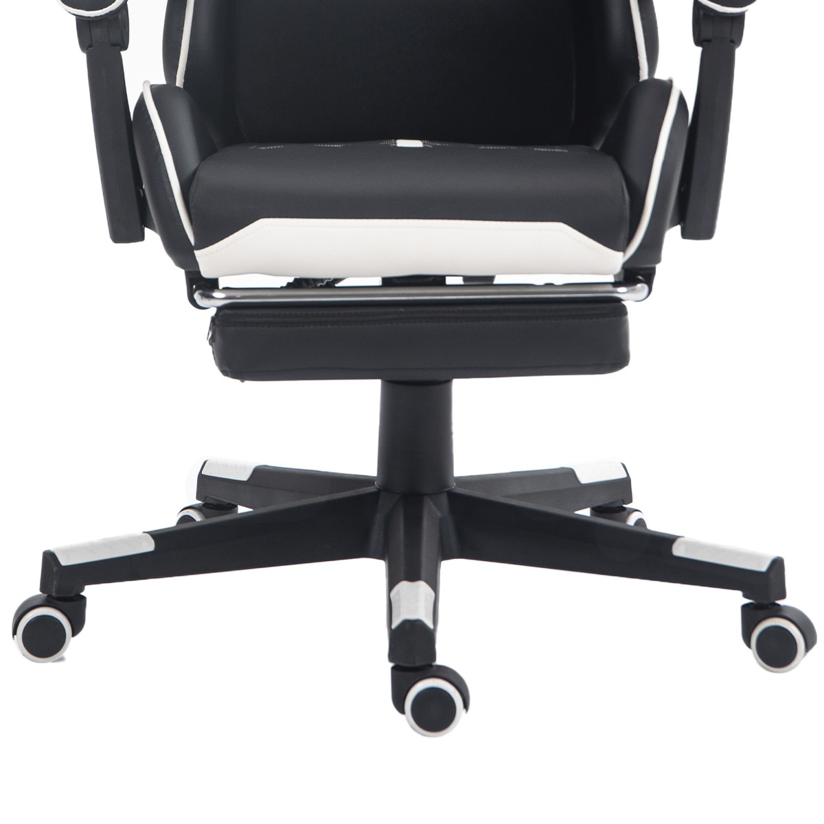 Cadeira Gamer SuperFrame Rocket, Reclinável, Preto E Branco, SF-CH-RCR0DBW