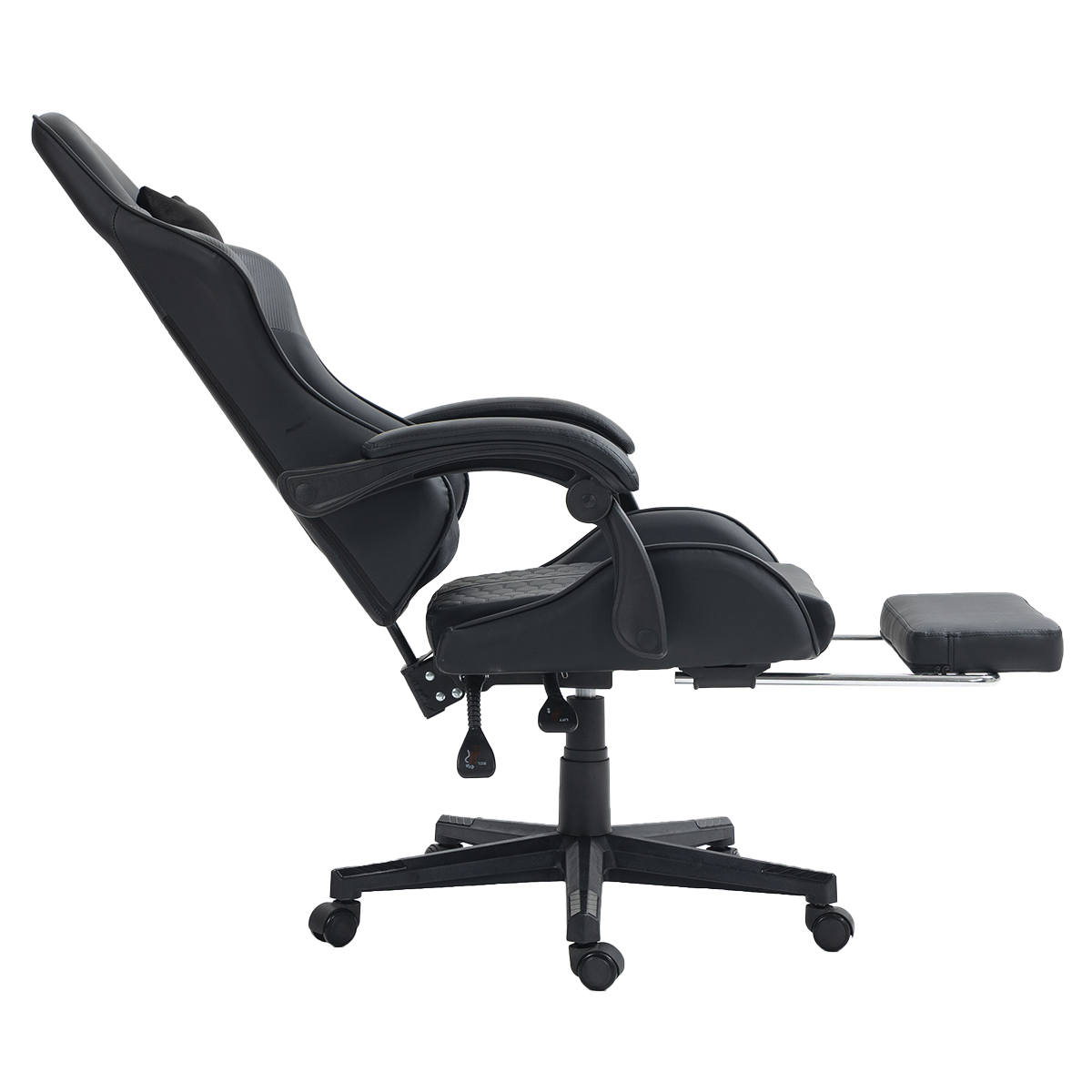 Cadeira Gamer SuperFrame Rocket, Reclinável, Preto, SF-CH-RCR0DBL