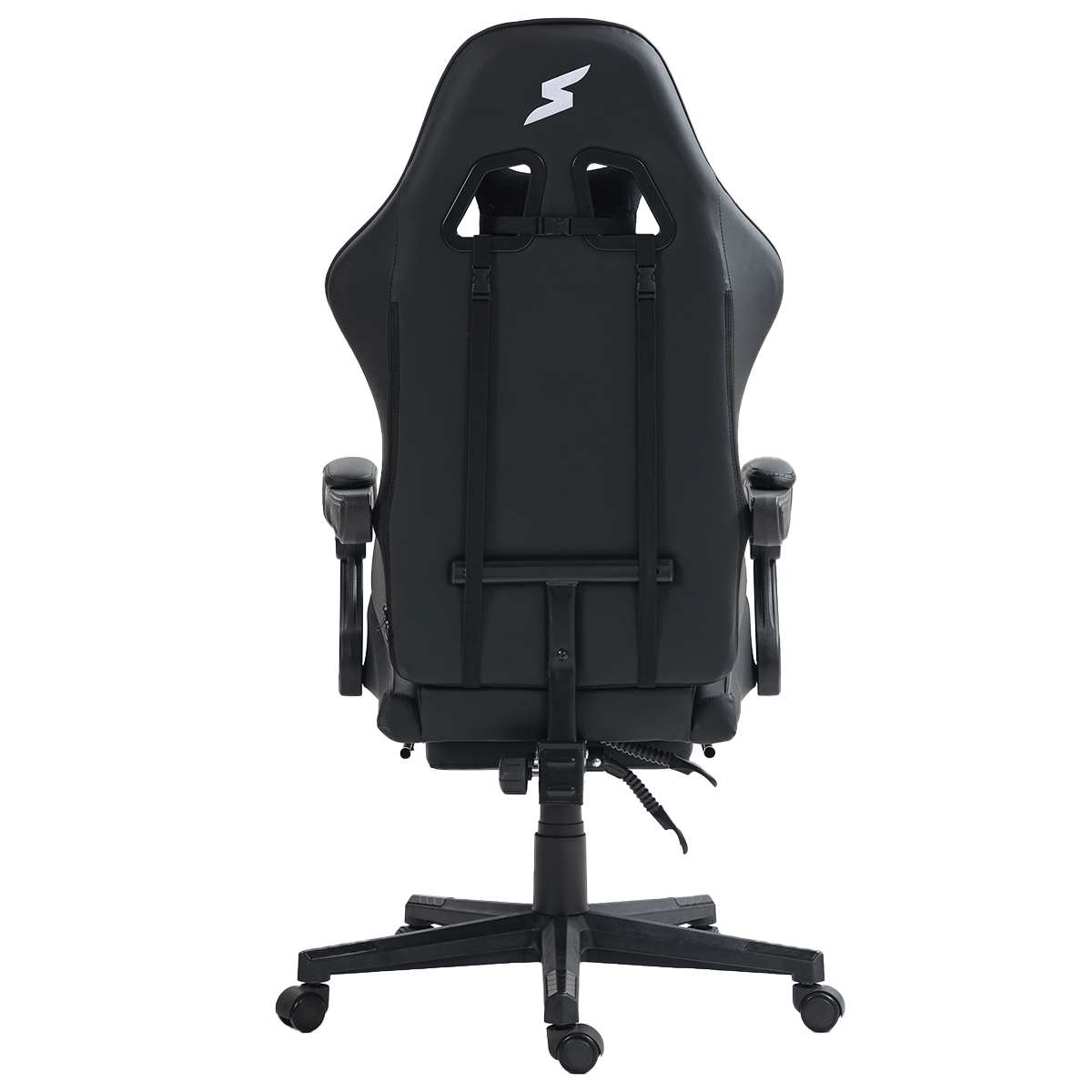 Cadeira Gamer SuperFrame Rocket, Reclinável, Preto, SF-CH-RCR0DBL