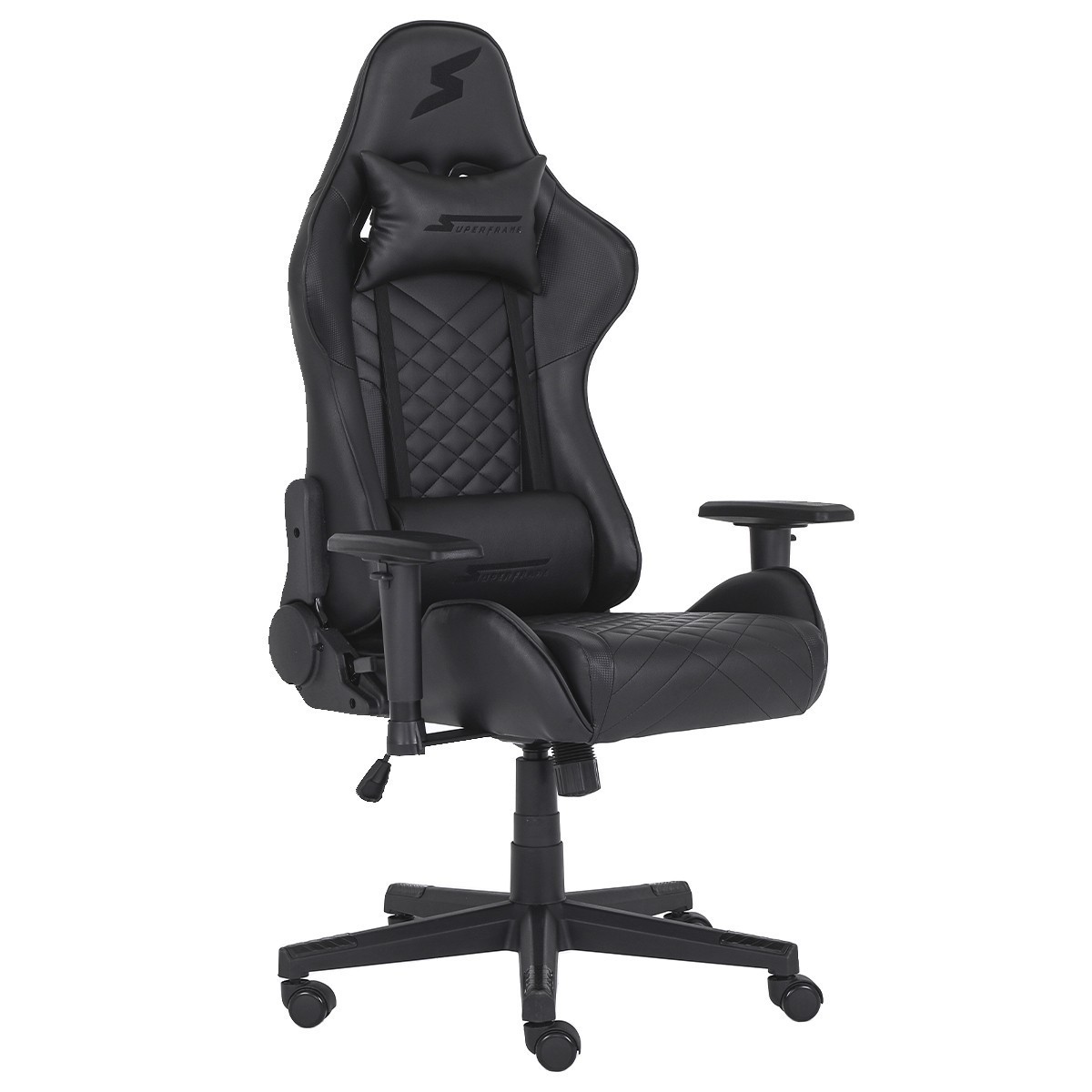 Cadeira Gamer SuperFrame Shadow, Reclinável, Preto