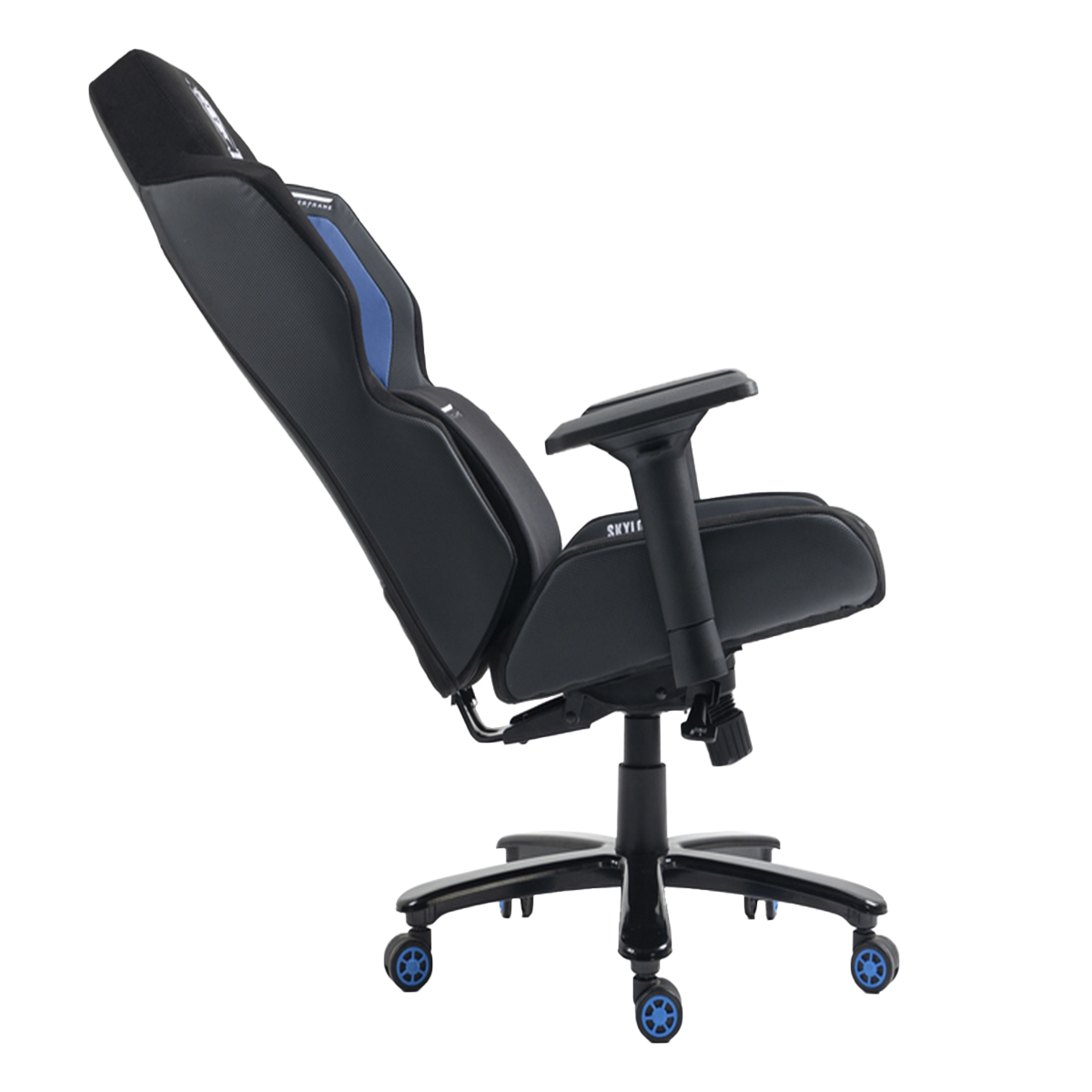 Cadeira Gamer SuperFrame Skylord Pro Edition, Reclinável, 4D, Preto e Azul