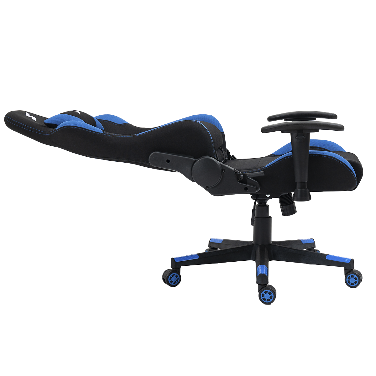 Cadeira Gamer SuperFrame Speed, Reclinável, Tecido, Preto e Azul