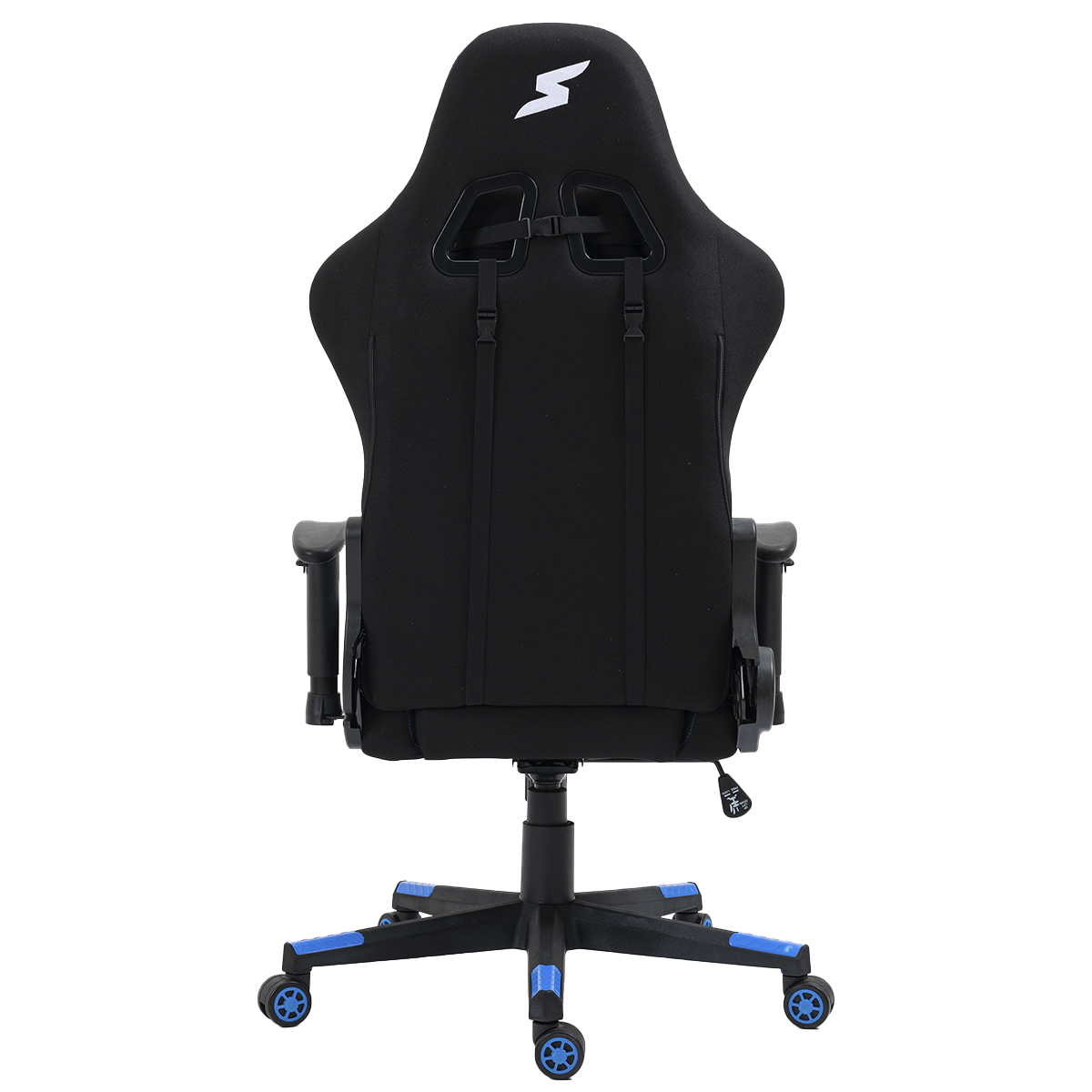 Cadeira Gamer SuperFrame Speed, Reclinável, Tecido, Preto e Azul