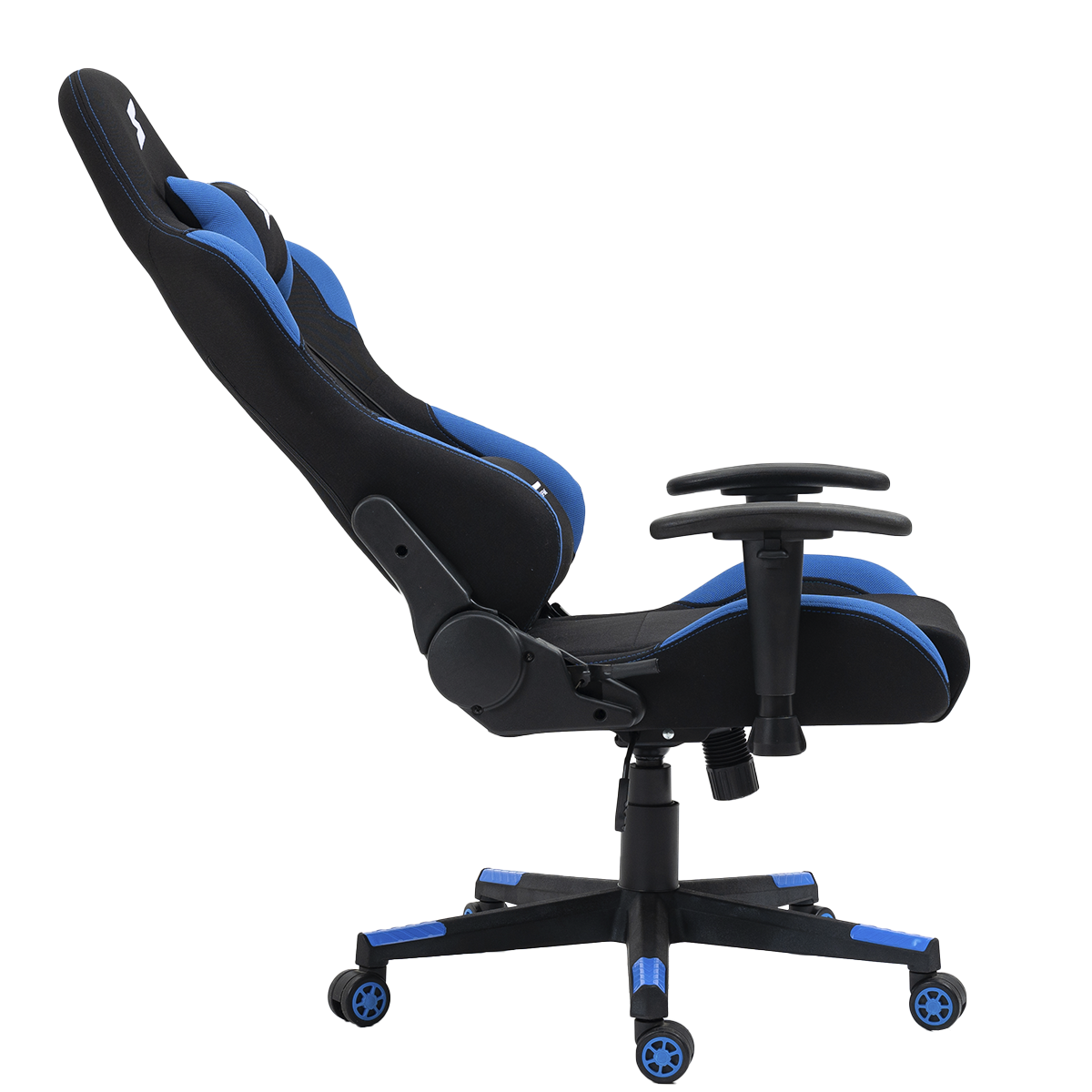 Cadeira Gamer SuperFrame Speed, Reclinável, Tecido, Preto e Azul