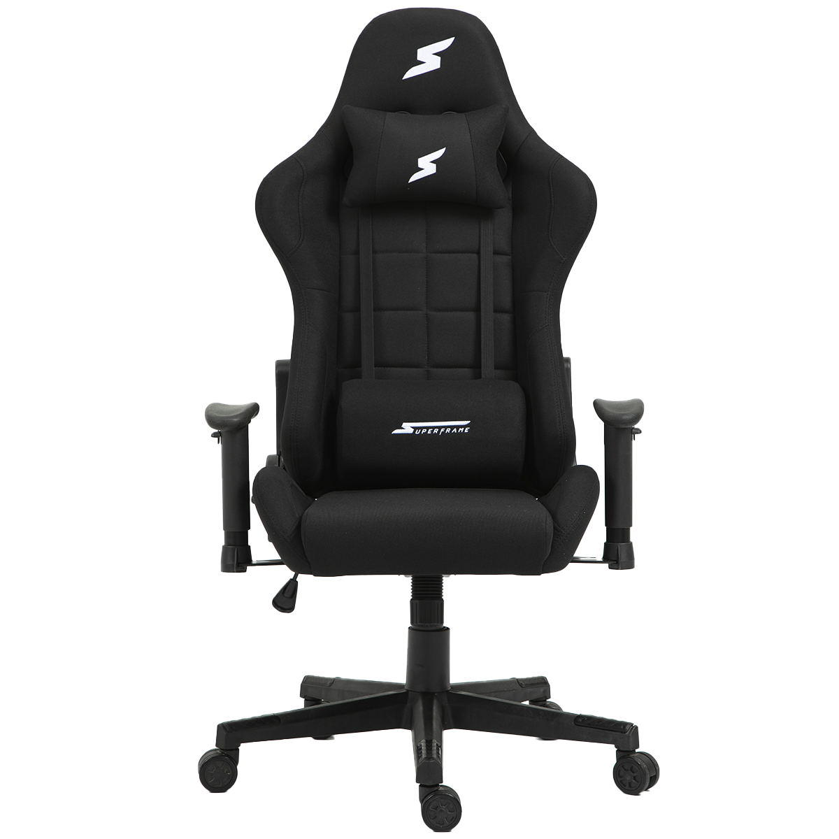 Cadeira Gamer SuperFrame Speed, Reclinável, Tecido, Preto