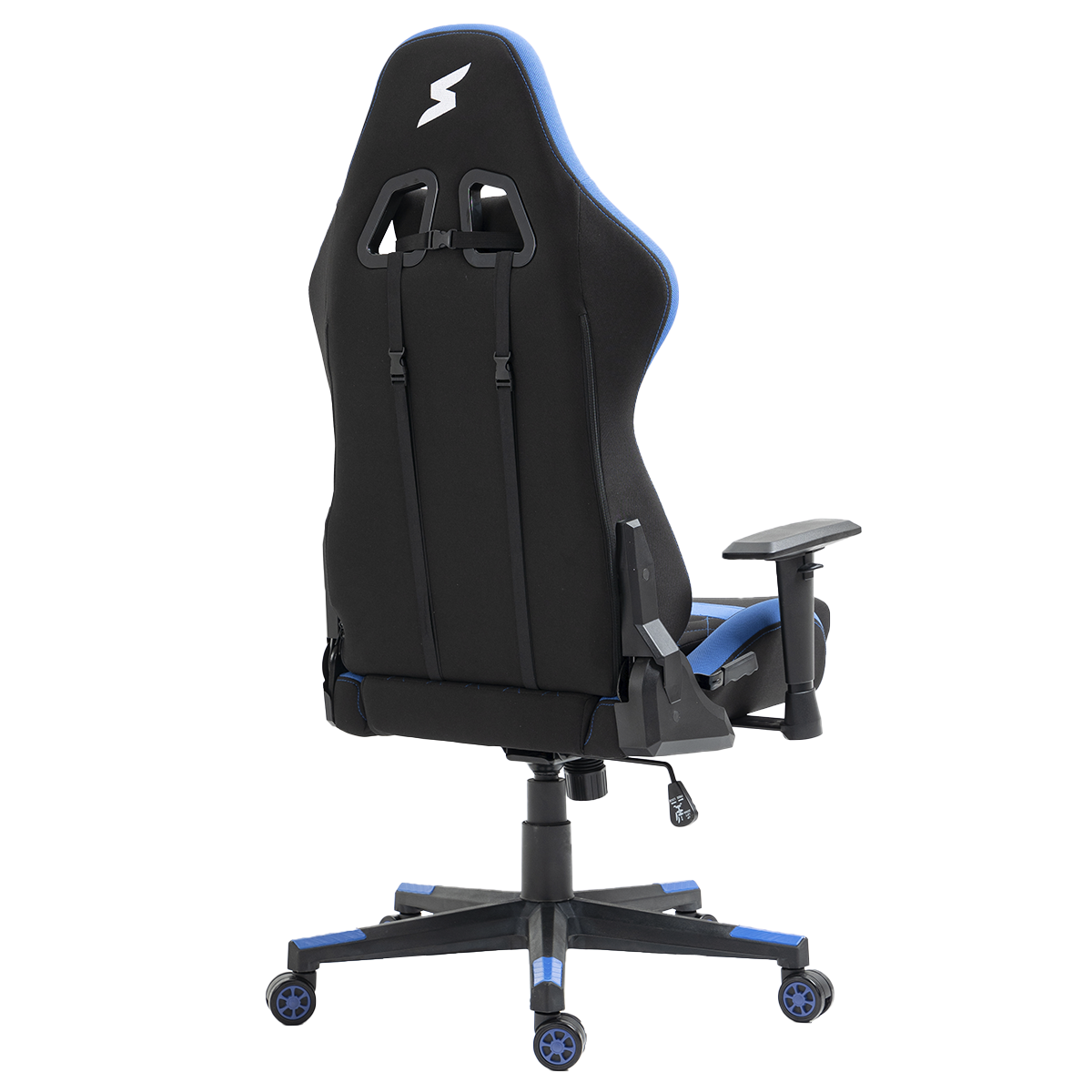 Cadeira Gamer SuperFrame Sport, Reclinável, 2D, Preta e Azul