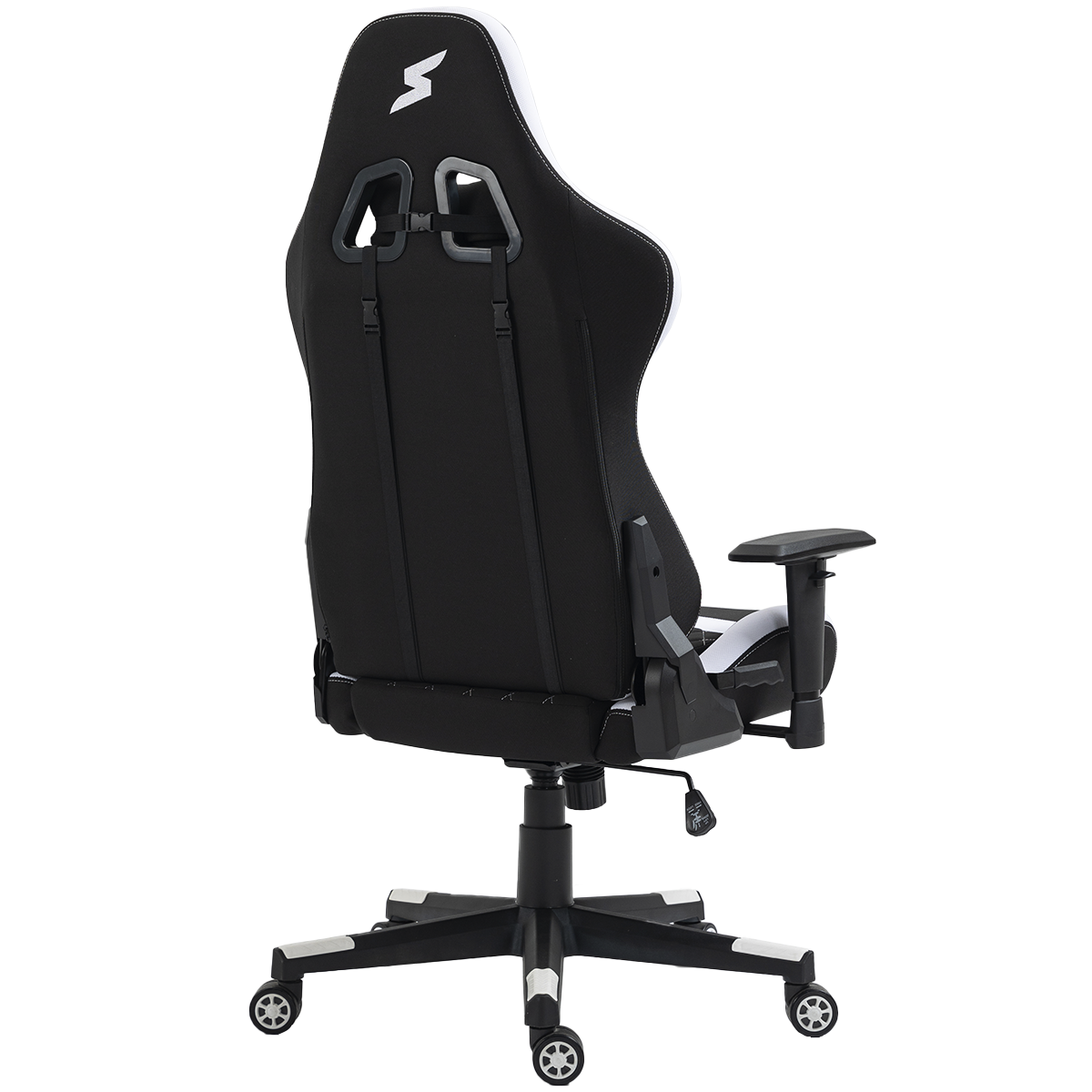 Cadeira Gamer SuperFrame Sport, Reclinável, 2D, Preta e Branca