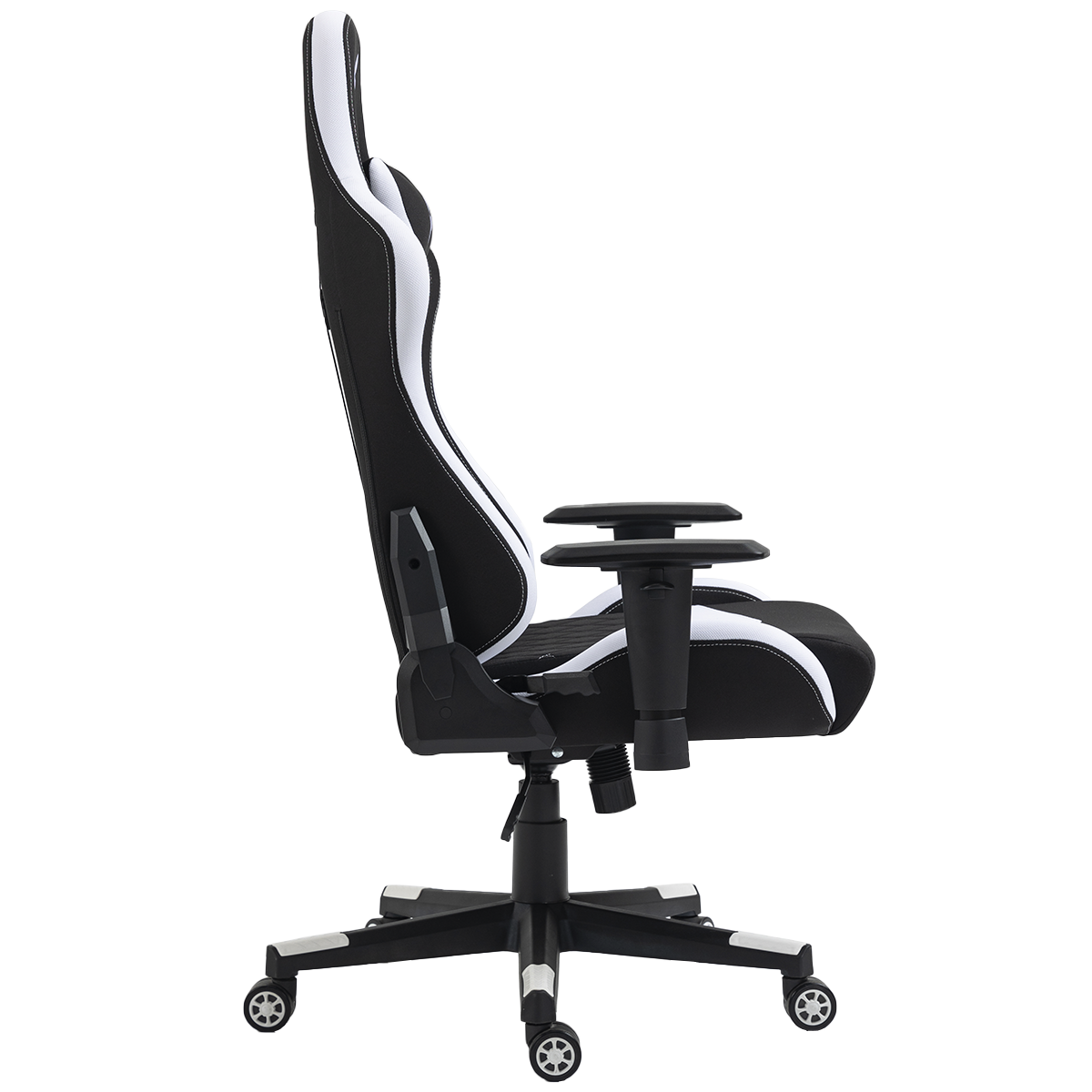 Cadeira Gamer SuperFrame Sport, Reclinável, 2D, Preta e Branca