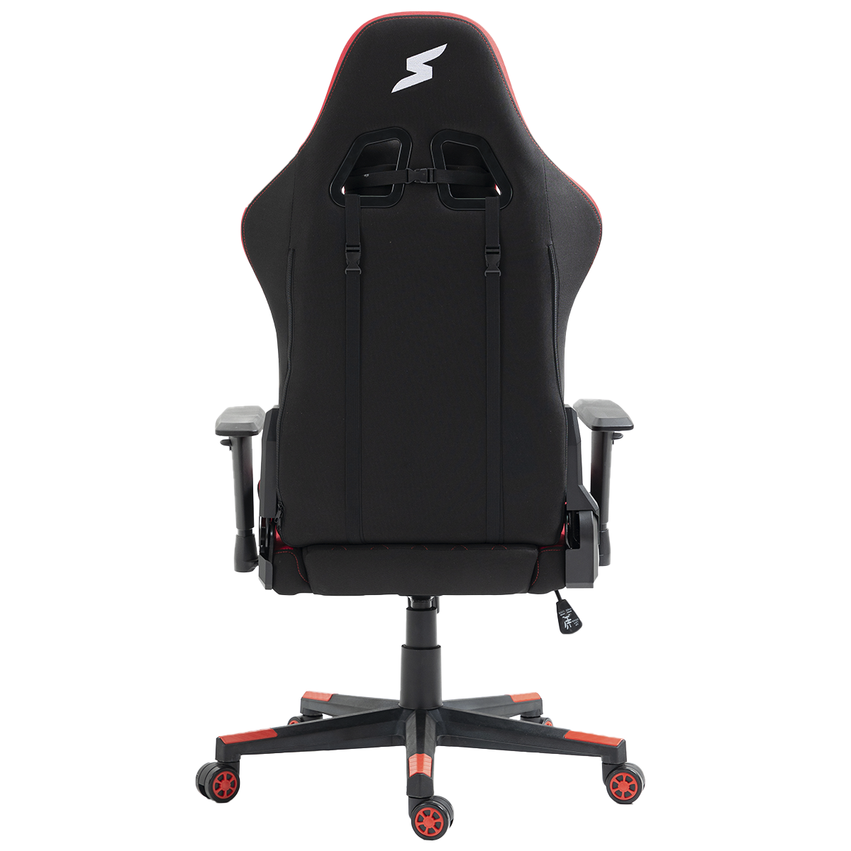 Cadeira Gamer SuperFrame Sport, Reclinável, 2D, Preta e Vermelha