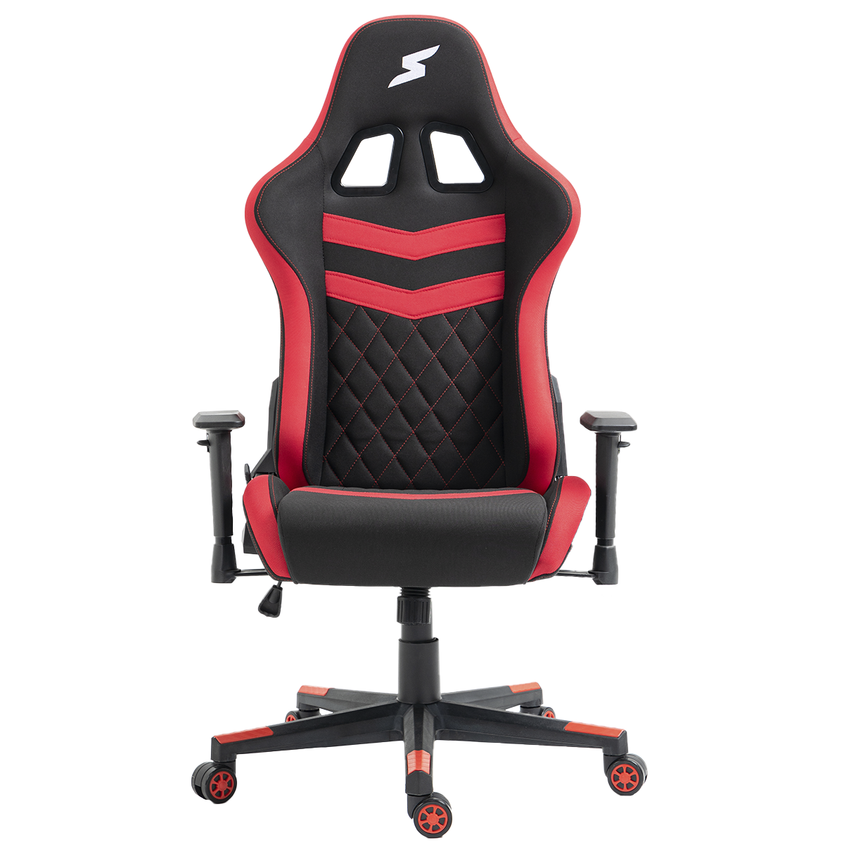 Cadeira Gamer SuperFrame Sport, Reclinável, 2D, Preta e Vermelha