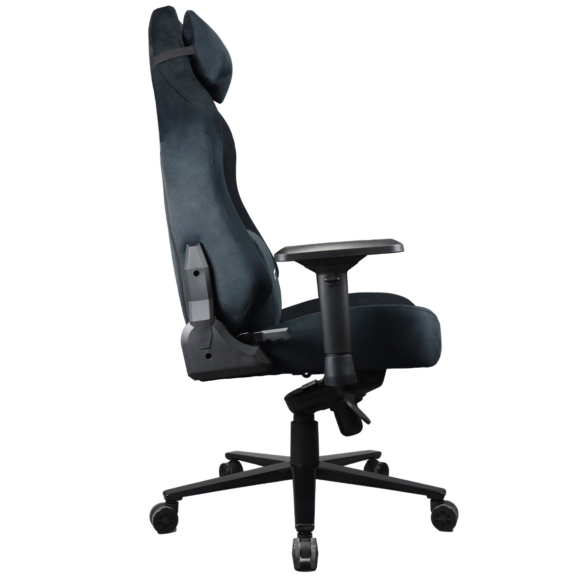 Cadeira Gamer SuperFrame Style, Reclinável, 4D, Tecido, Preto, SF-CH-STR4DBF