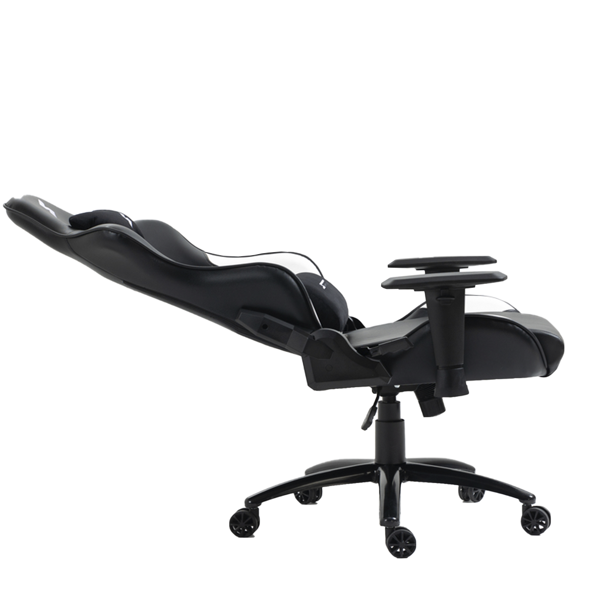 Cadeira Gamer SuperFrame Taycan, Reclinável, Preto e Branco