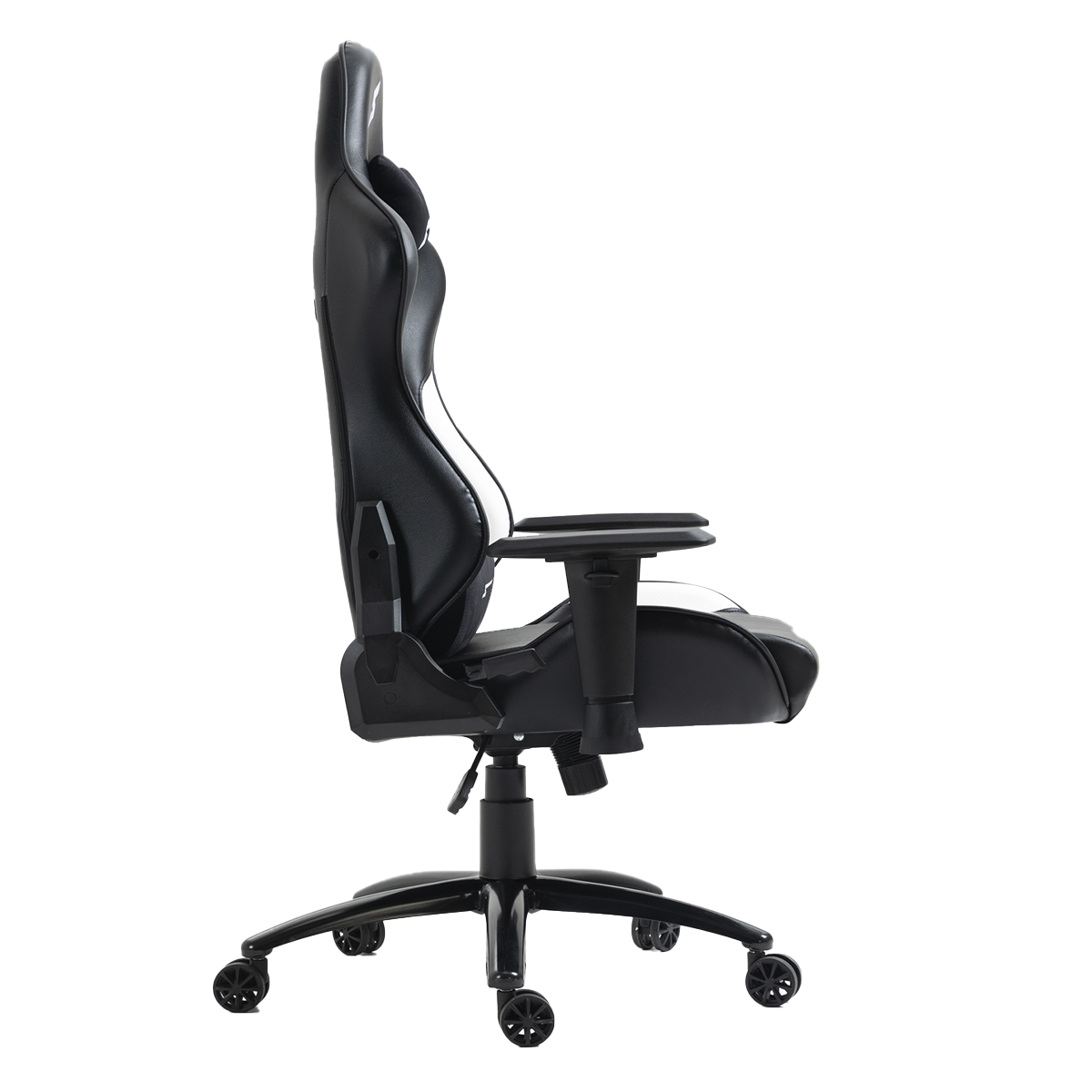 Cadeira Gamer SuperFrame Taycan, Reclinável, Preto e Branco