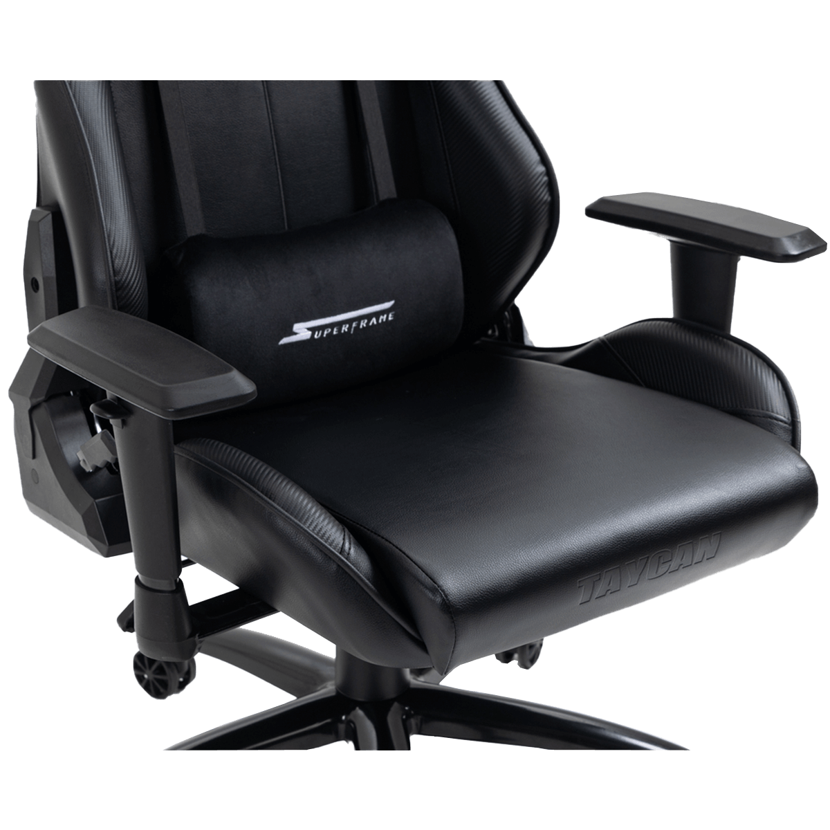 Cadeira Gamer SuperFrame Taycan, Reclinável, Preto