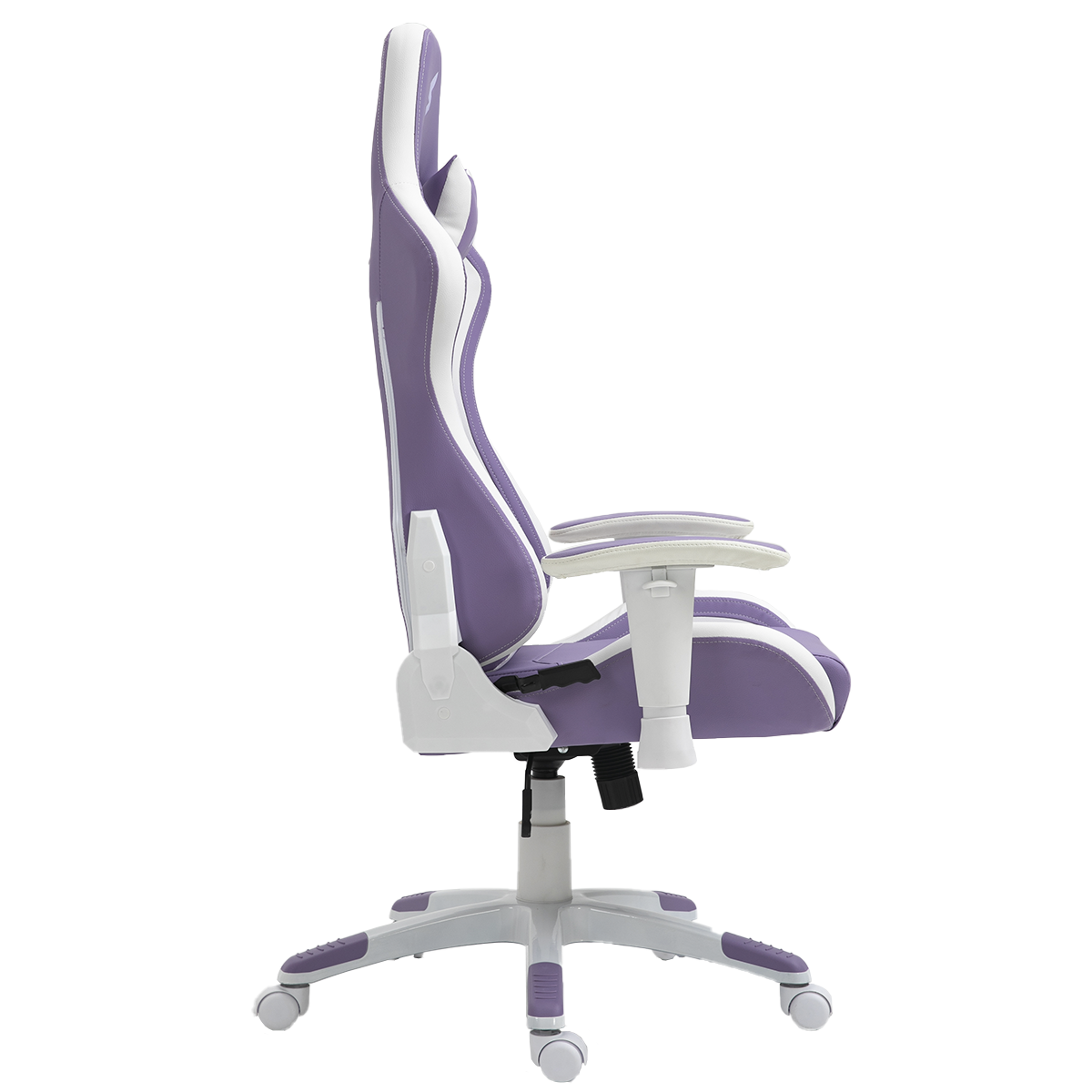 Cadeira Gamer SuperFrame Velvet, Reclinável, Roxo e Branco