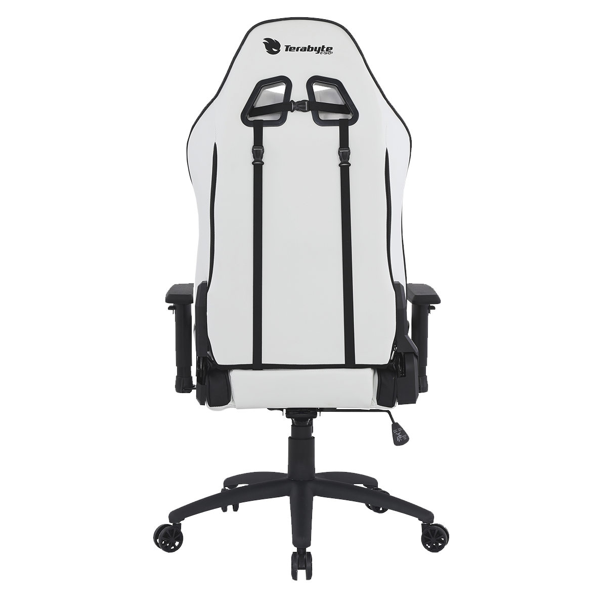 Cadeira Gamer Terabyte Razor, Reclinável, Branco e Preto