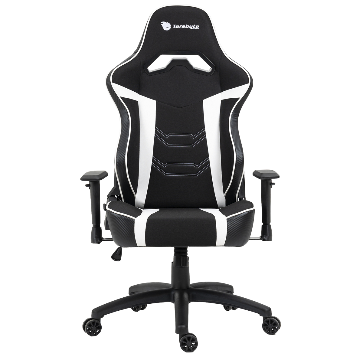 Cadeira Gamer Terabyte Vision, Reclinável, 2D, Preto e Branco