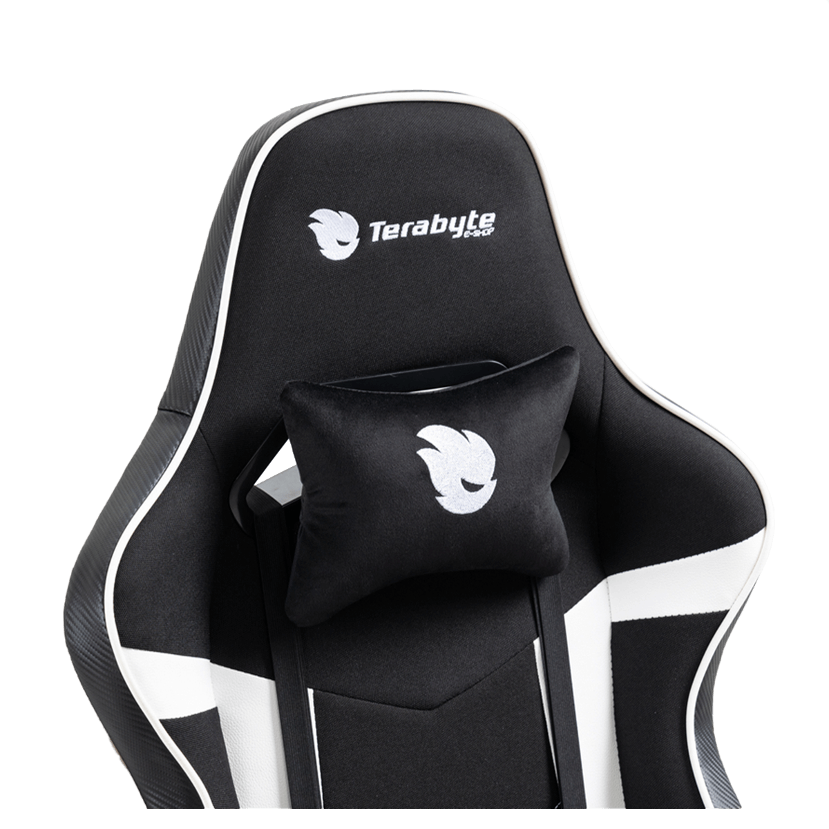 Cadeira Gamer Terabyte Vision, Reclinável, 2D, Preto e Branco