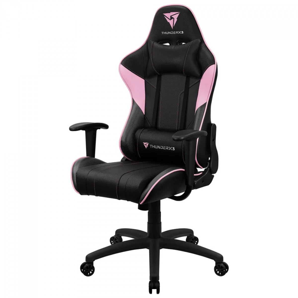 Cadeira Gamer ThunderX3 EC3, Ajustável, Rosa