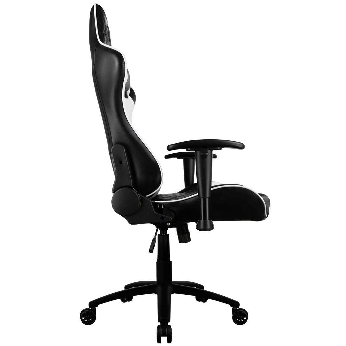 Cadeira Gamer ThunderX3 TGC12 BR, Ajustável, 2D, Branca e Preto