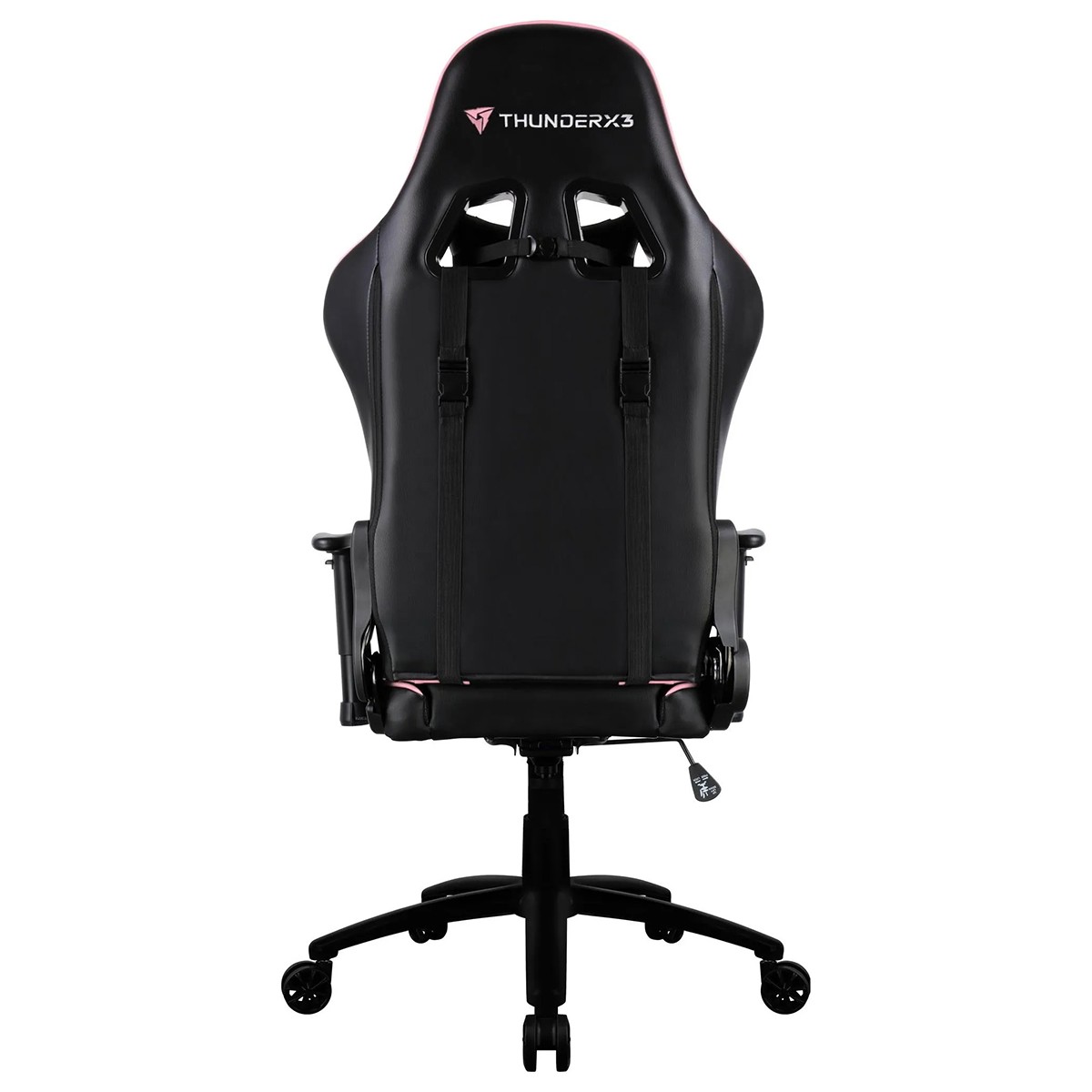 Cadeira Gamer ThunderX3 TGC12 RS, Ajustável, 2D, Rosa e Preto