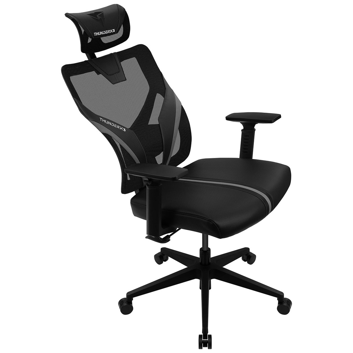 Cadeira Gamer ThunderX3 YAMA1 Ergonomica, Reclinável, Preta