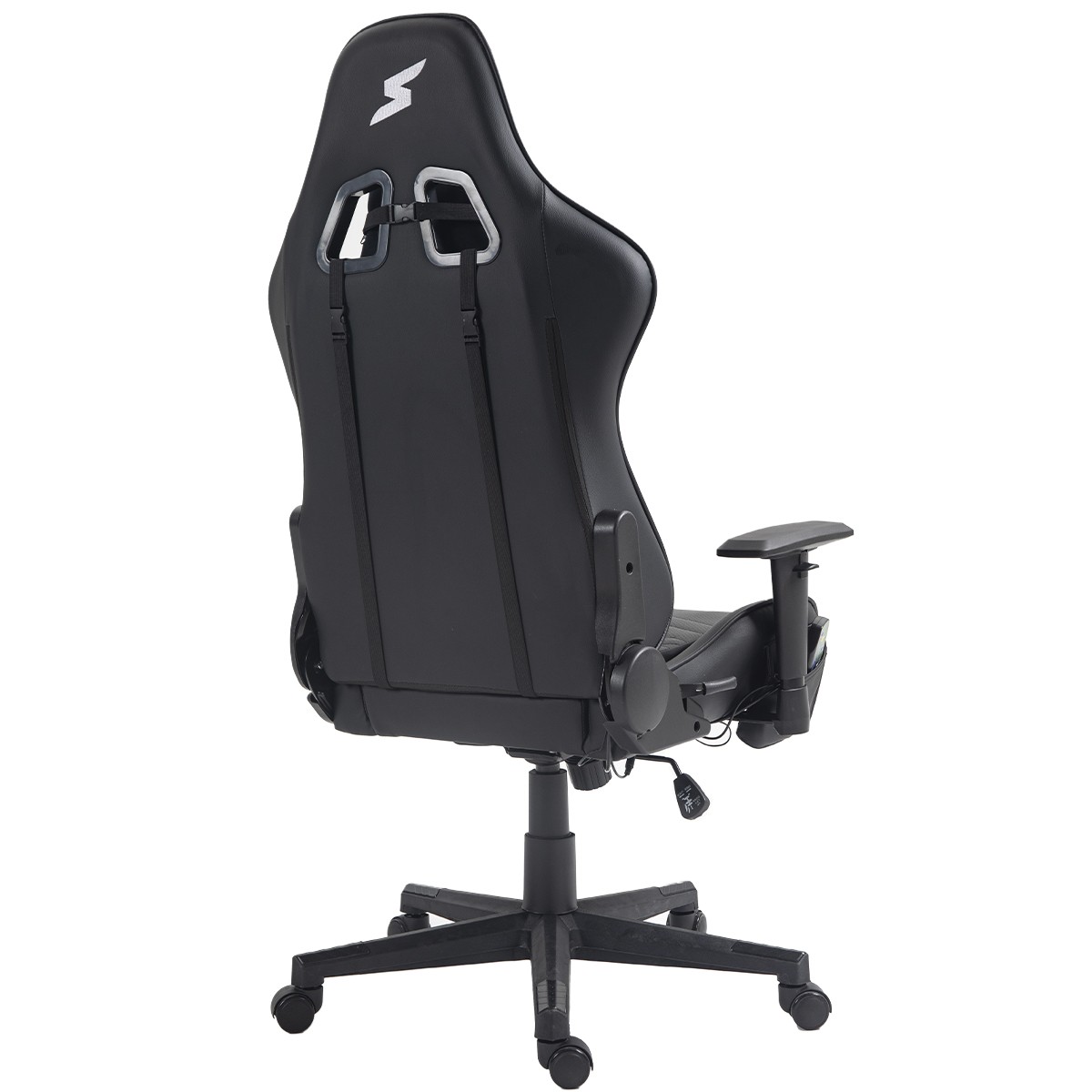 Cadeira SuperFrame Wave, Massageadora, Reclinável, 2D, Com Controle, Preta, SF-CH-WVR2DBL