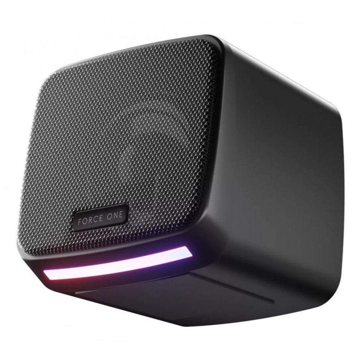 Caixa de Som Force One Explorer, RGB, USB, Black, FR.AU.EX.01