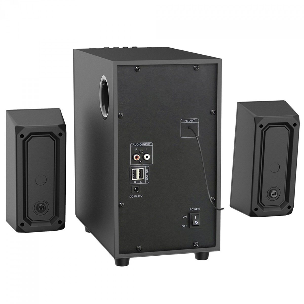 Caixa de Som Gamer Redragon Anvil Pro, RGB, 25W, Bluetooth/USB, Preto, GS520-PRO