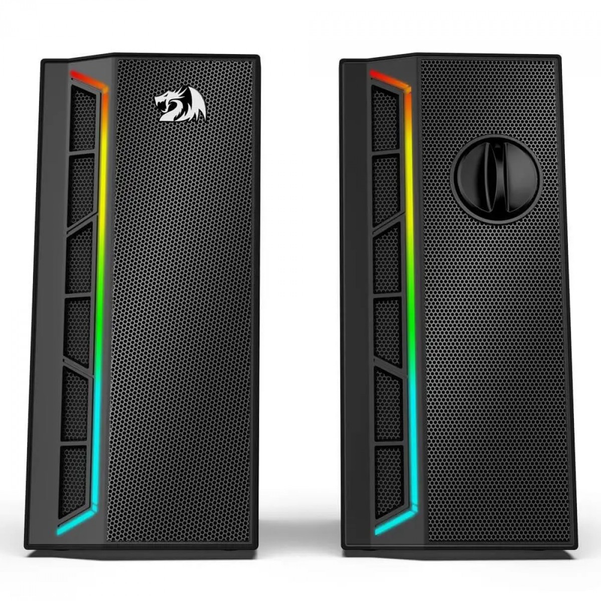 Caixa de Som Gamer Redragon Calliope GS580, RGB, Stereo 2.0, 3.5mm, Black