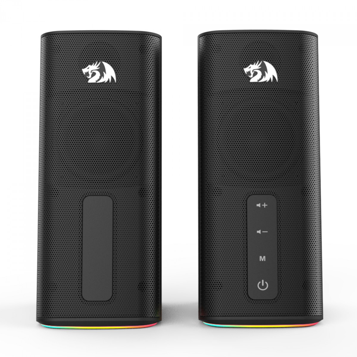 Caixa de Som Gamer Redragon Connie, RGB, Stereo, Bluetooth/AUX, USB, GS814