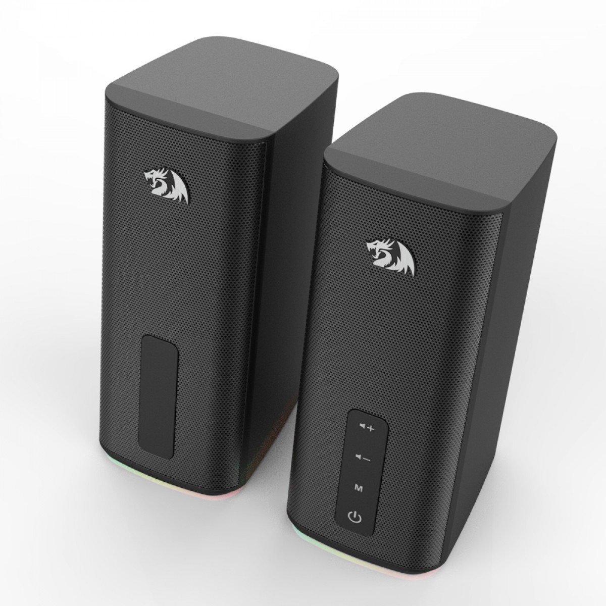 Caixa de Som Gamer Redragon Connie, RGB, Stereo, Bluetooth/AUX, USB, GS814