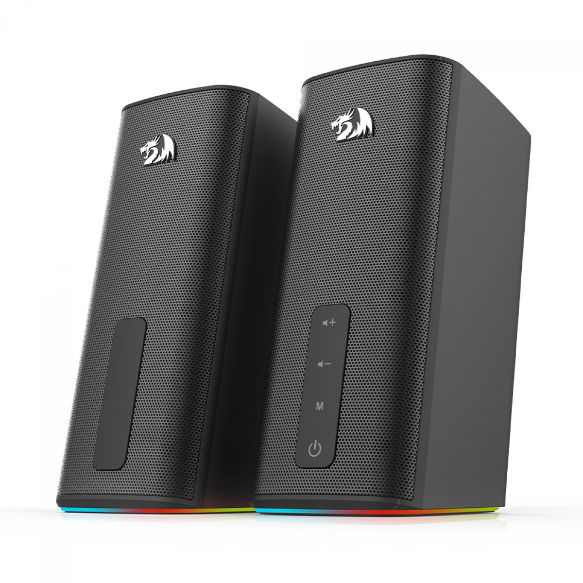 Caixa de Som Gamer Redragon Connie, RGB, Stereo, Bluetooth/AUX, USB, GS814