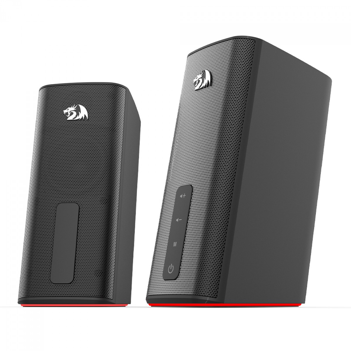 Caixa de Som Gamer Redragon Connie, RGB, Stereo, Bluetooth/AUX, USB, GS814