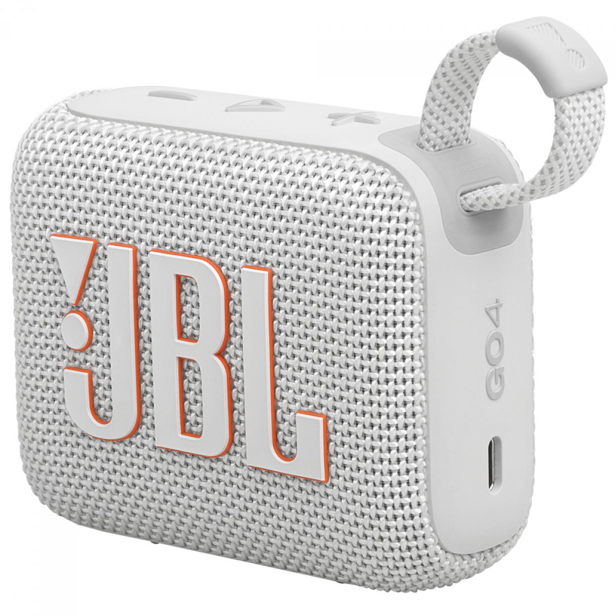 Caixa De Som JBL Go 4, Bluetooth, Branca, JBLGO4WHT