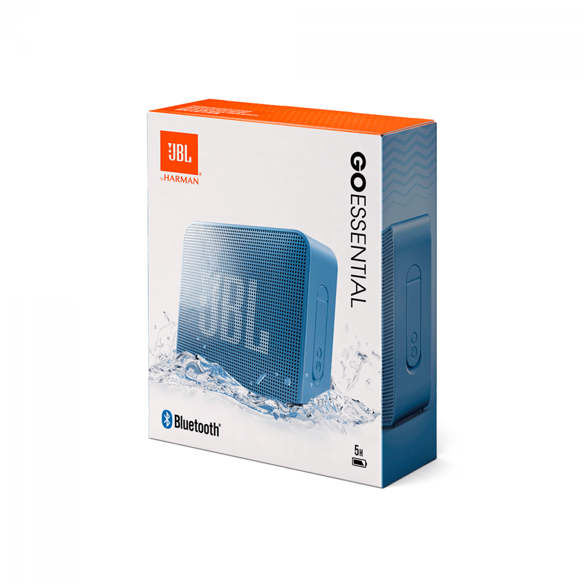 Caixa De Som JBL Go Essential, Bluetooth, Azul, JBLGOESBLU