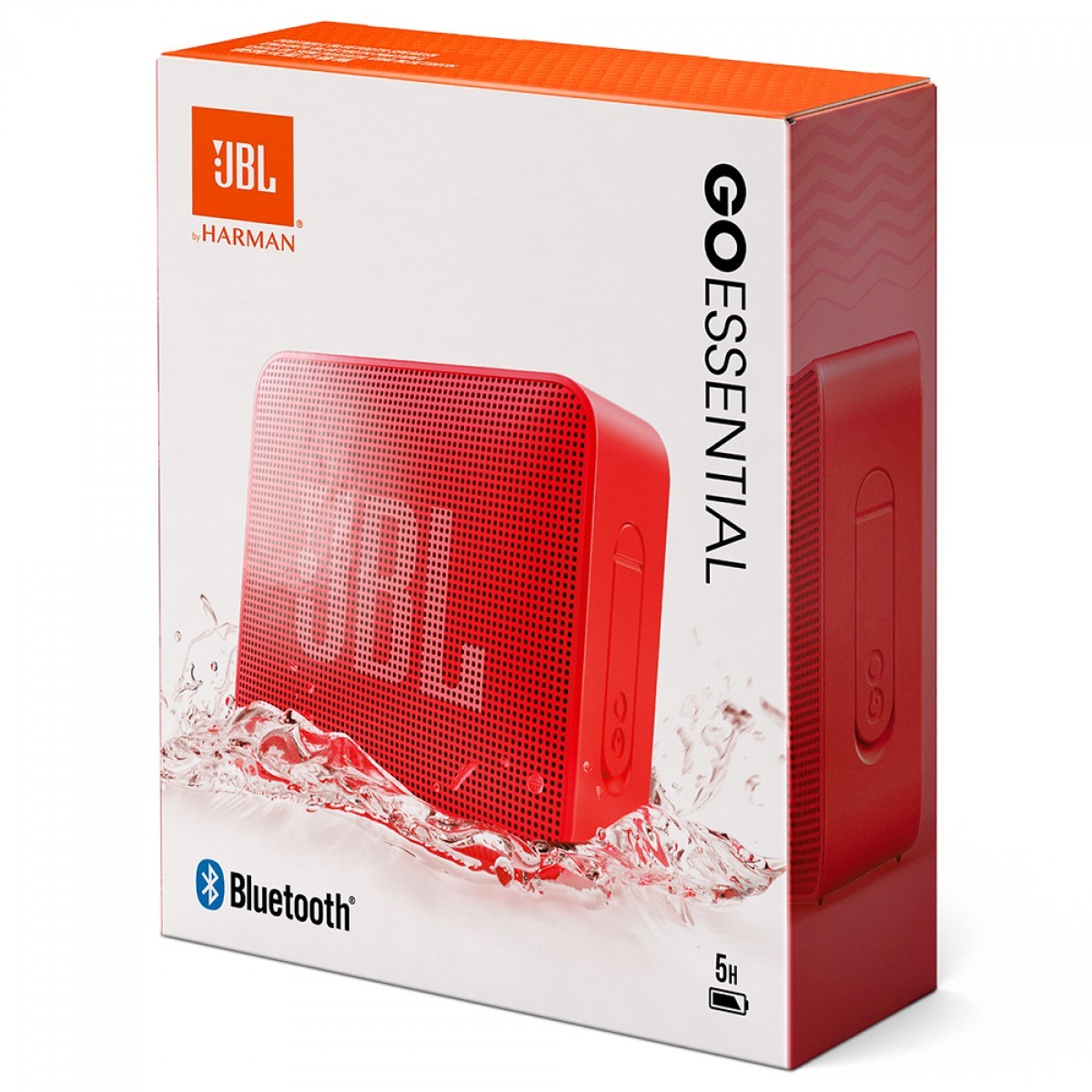 Caixa De Som JBL Go Essential, Bluetooth, Vermelha, JBLGOESRED