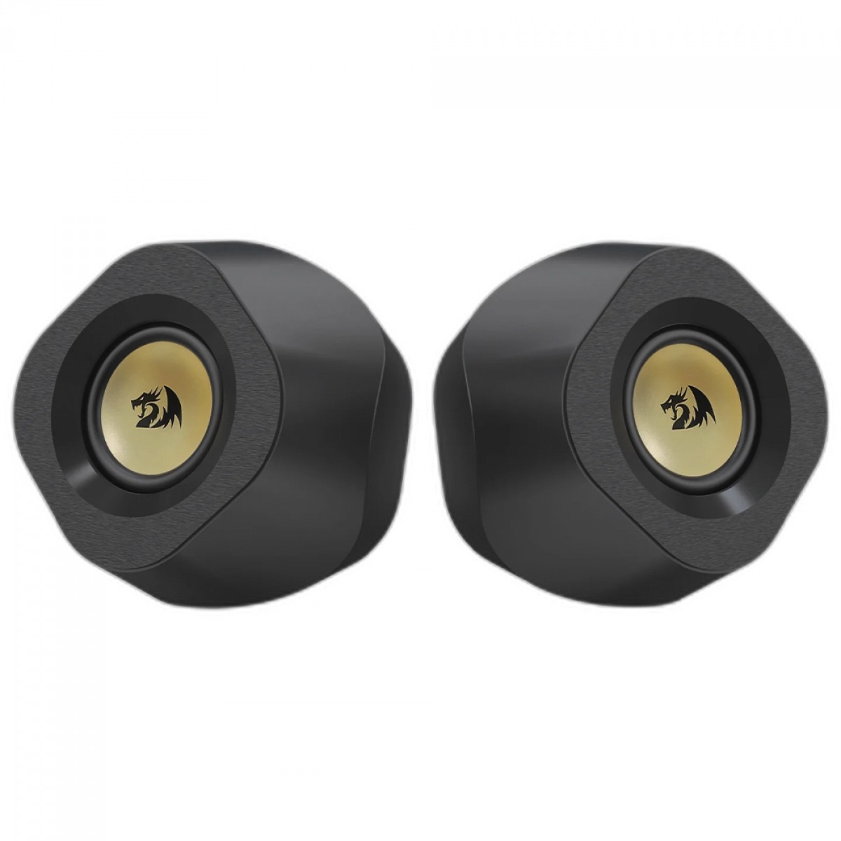 Caixa de Som Redragon Kaidas, RGB, Bluetooth/USB/3,5mm, Stereo 2.0, Black, GS590