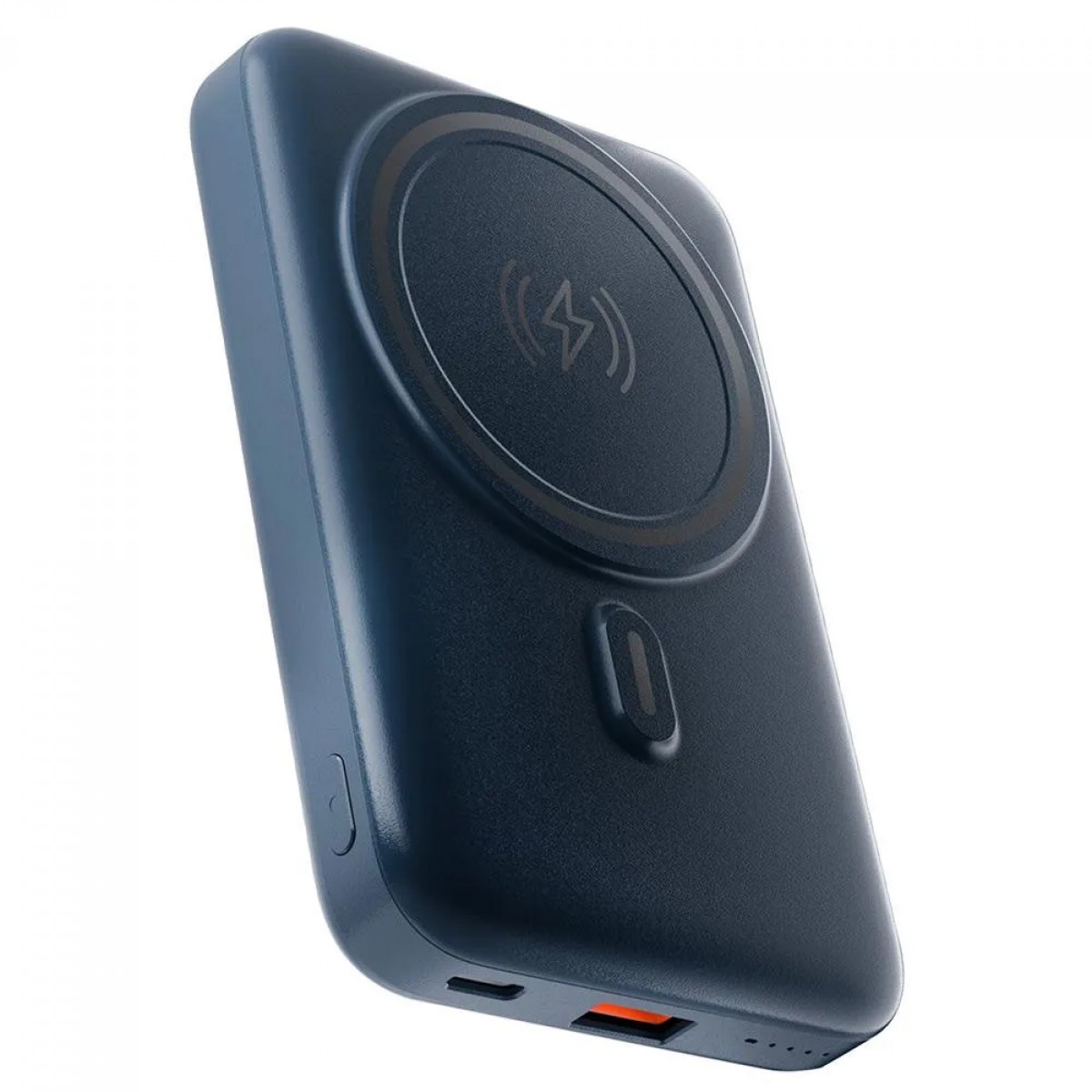 Carregador Portátil Universal, PowerBank, 10000MAH, Com Indução, Cinza Espacial, Geonav, PB10MAGSG