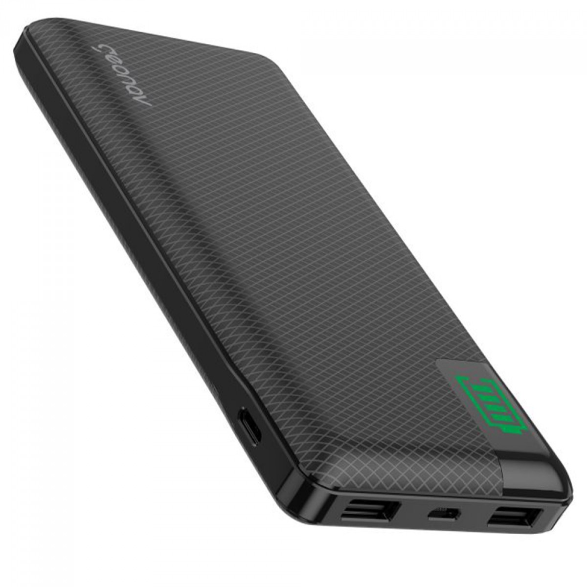 Carregador Portátil Universal, PowerBank, 16000MAH, Preto, Geonav, PB16KBK