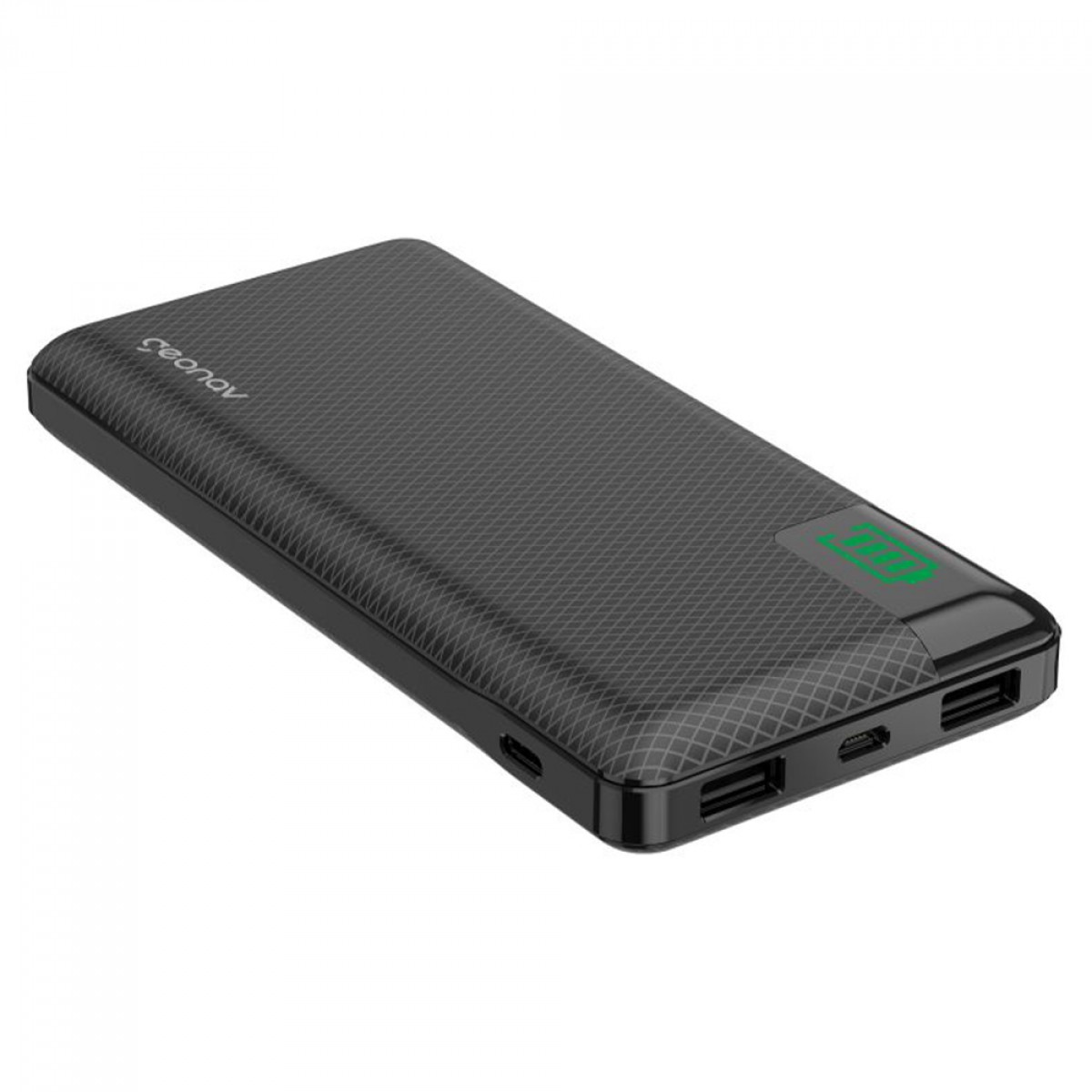 Carregador Portátil Universal, PowerBank, 16000MAH, Preto, Geonav, PB16KBK