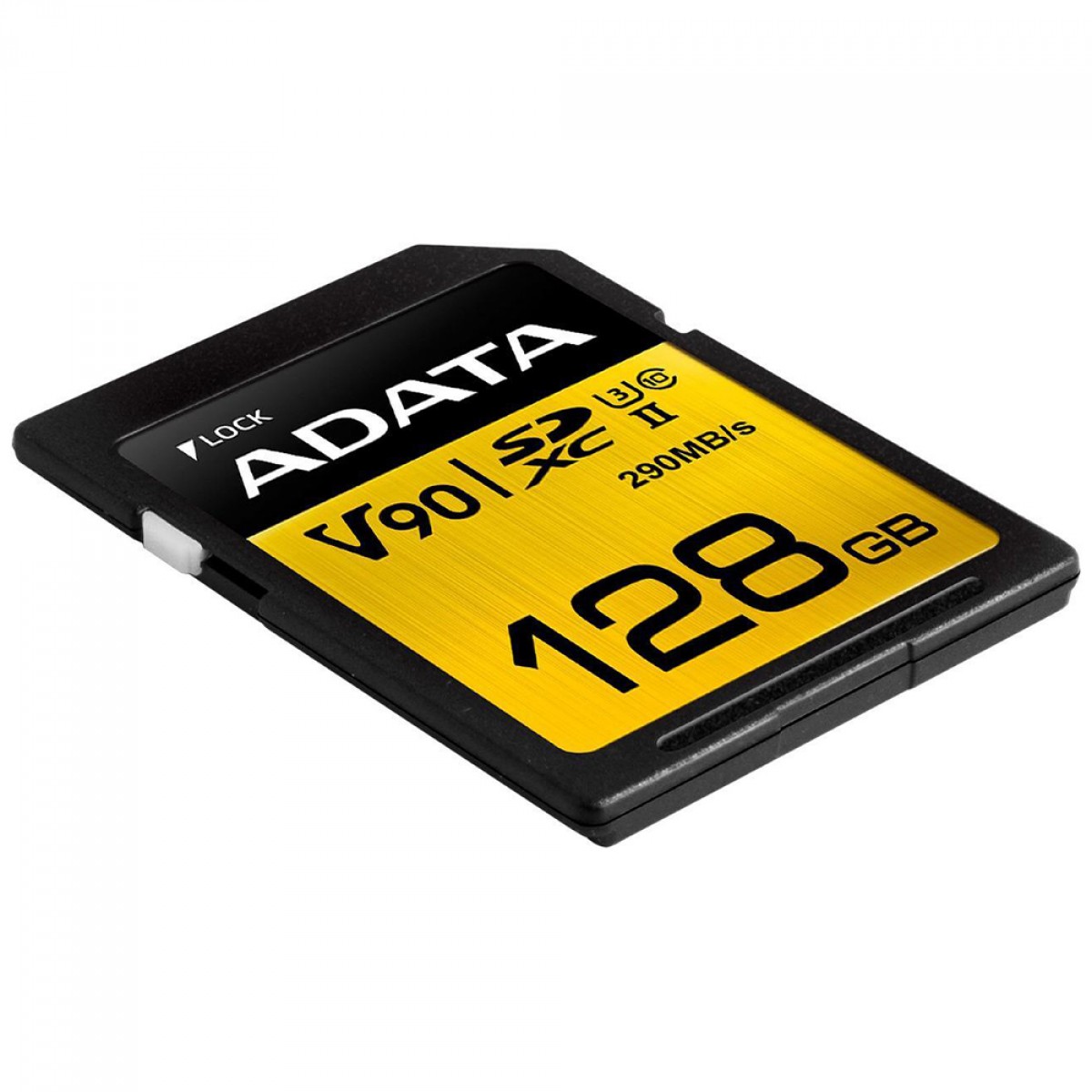 Cartão De Memória Adata Premier One SDXC UHS-II, 128GB, Classe 10, ASDX128GUII3CL10-C