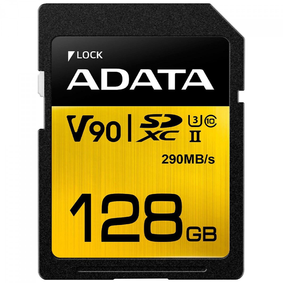 Cartão De Memória Adata Premier One SDXC UHS-II, 128GB, Classe 10, ASDX128GUII3CL10-C