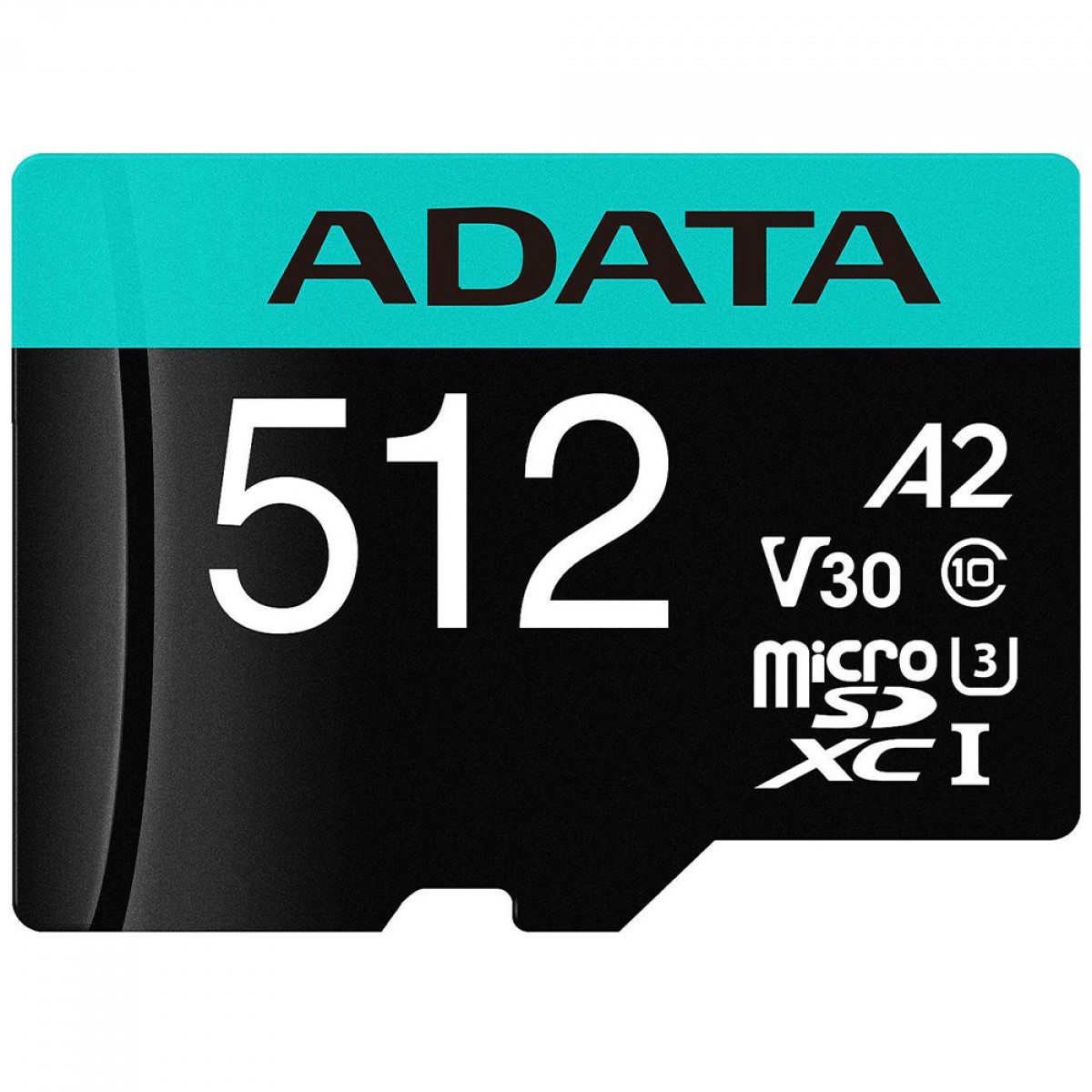 Cartão De Memória Adata Premier Pro MicroSDXC/SDHC UHS-I, 512GB, Classe 10, Com Adaptador, AUSDX512GUI3V30SA2-RA1