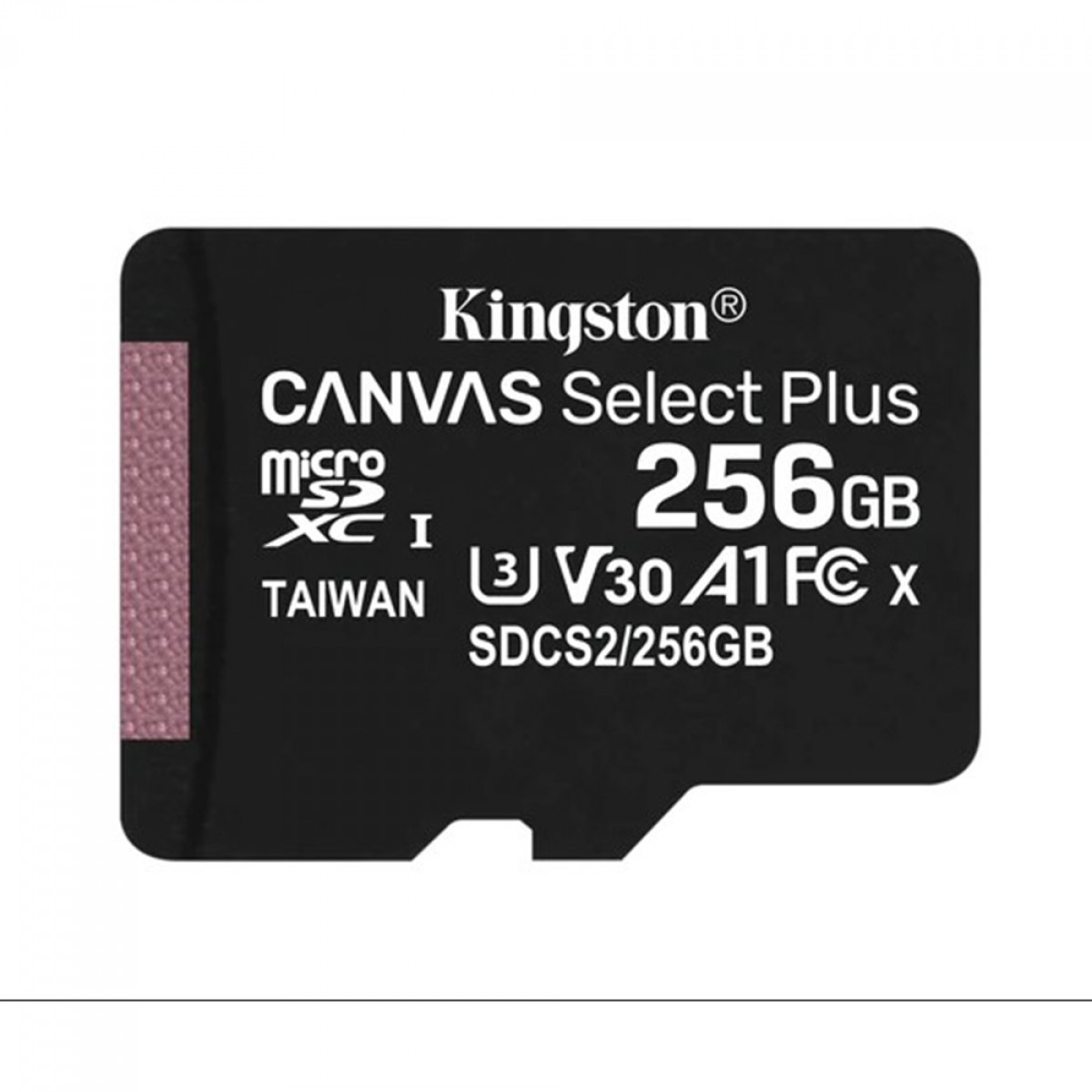 Cartão de Memória Kingston Canvas Select Plus, MicroSD 256GB, Classe 10, Com Adaptador, SDCS2/256GB