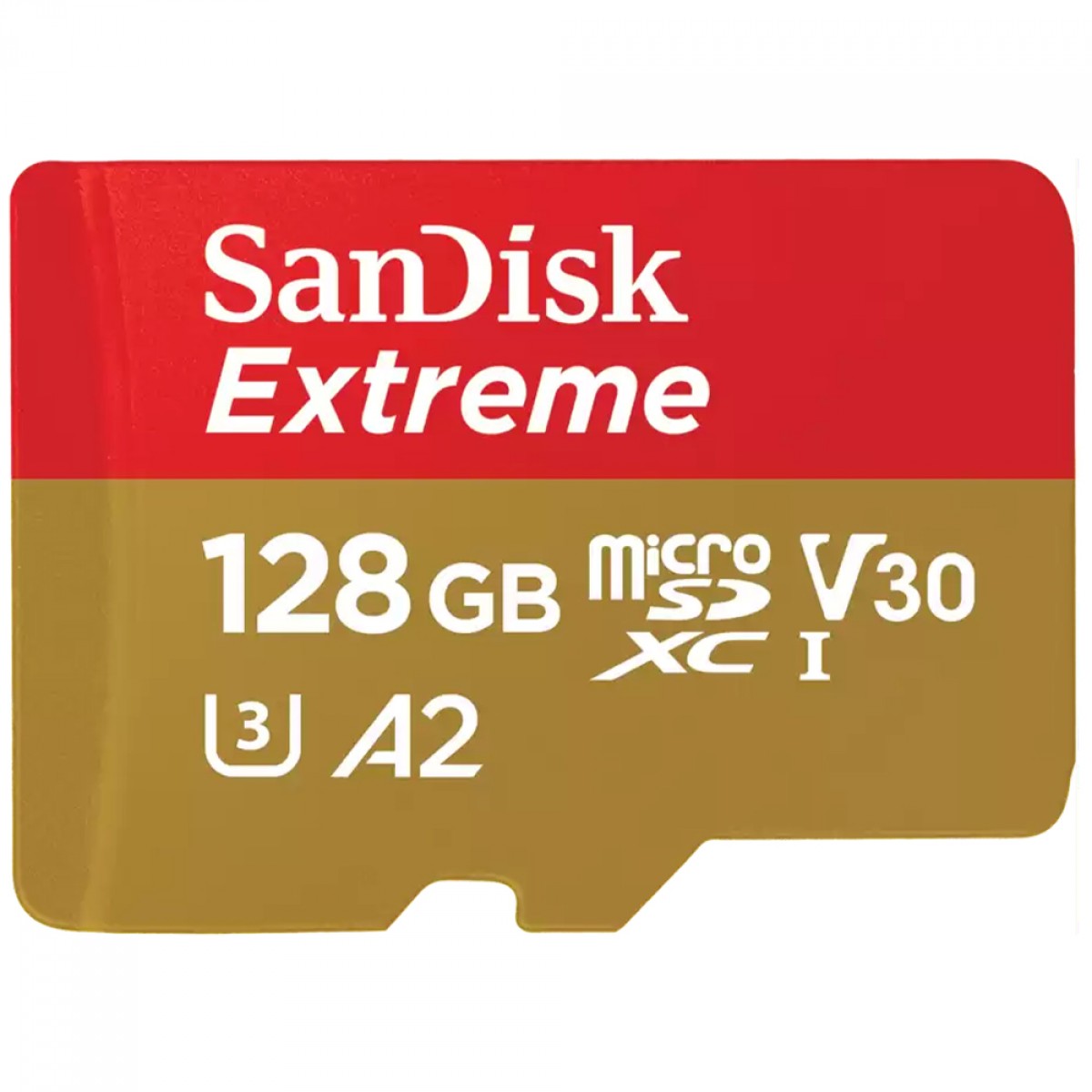 Cartão De Memória SanDisk Extreme MicroSDXC UHS-I, 128GB, Com Adaptador, SDSQXAA-128G-GN6MA