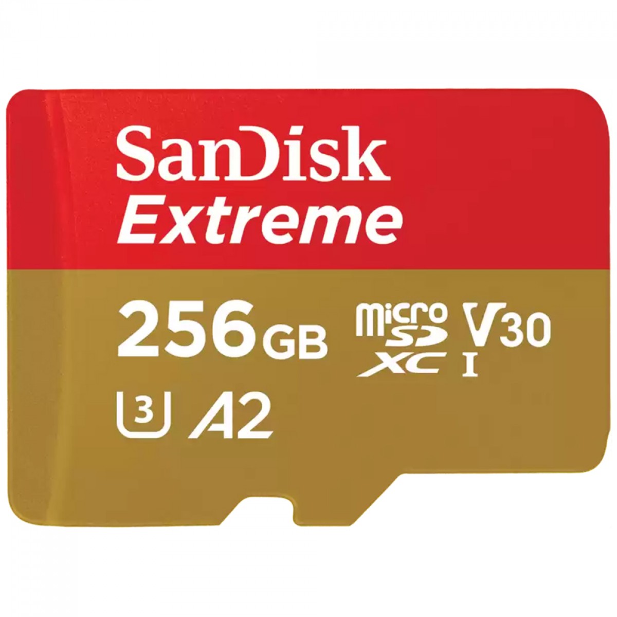Cartão De Memória SanDisk Extreme MicroSDXC UHS-I, 256GB, Com Adaptador, SDSQXAV-256G-GN6MA